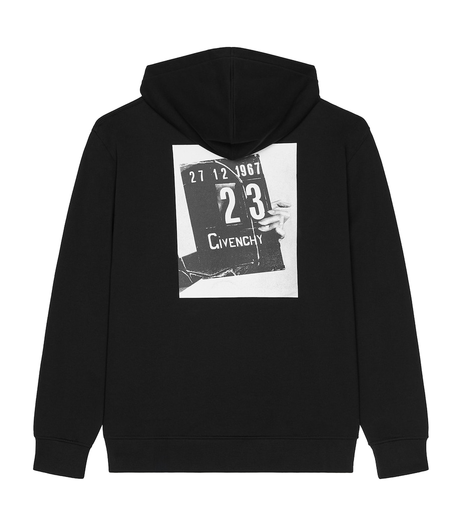 Cotton Graphic Sweatshirt BLACK Image 4