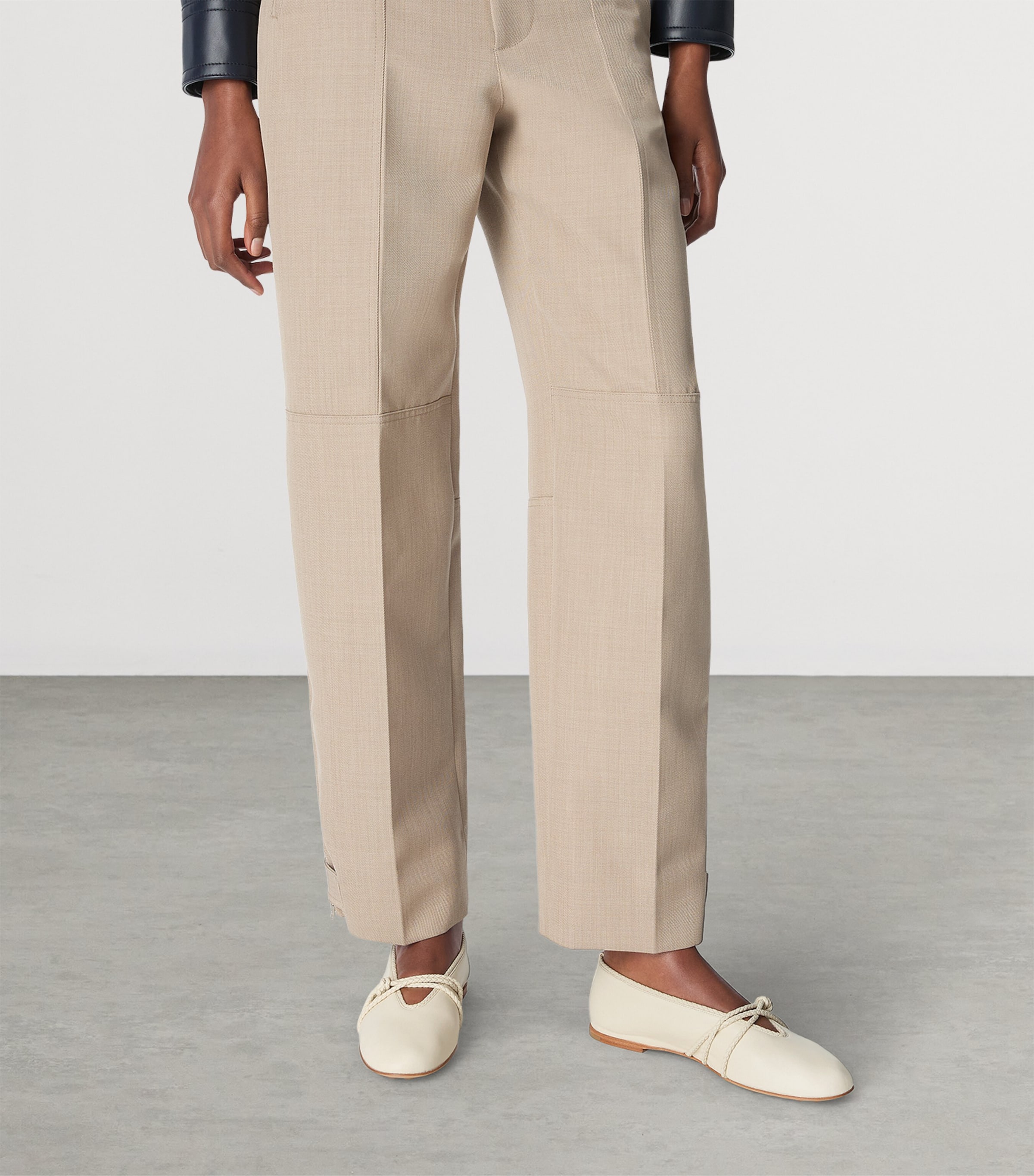 Lambskin Rosa Ballet Flats 9031 Image 2