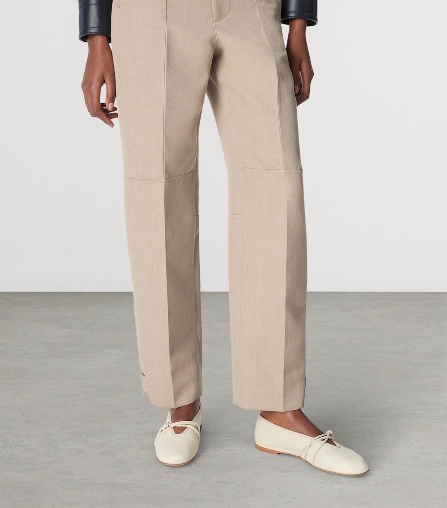 Lambskin Rosa Ballet Flats 9031 Image 2