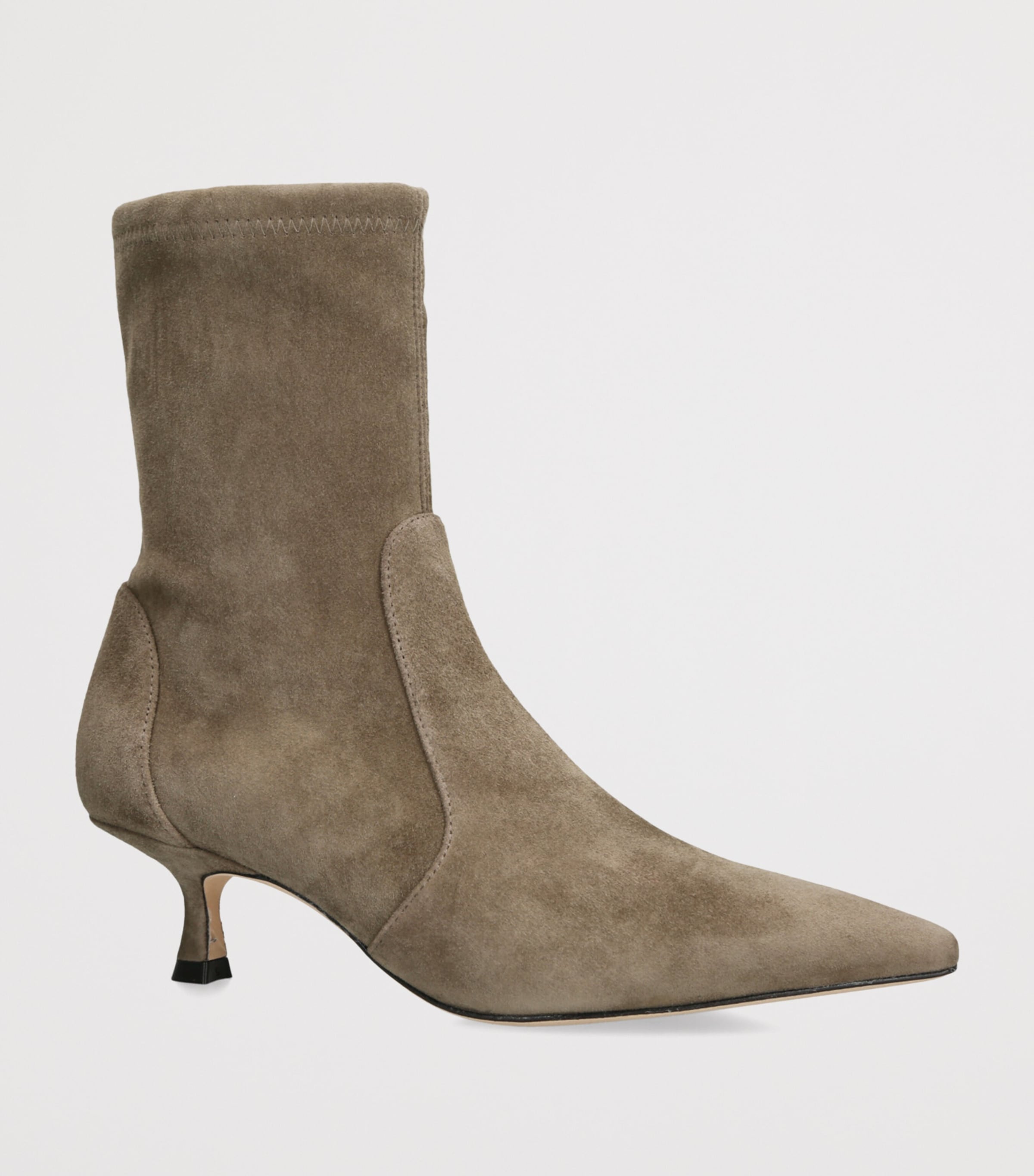 Suede Naomi Ankle Boots 50 TAUPE COMB Image 3