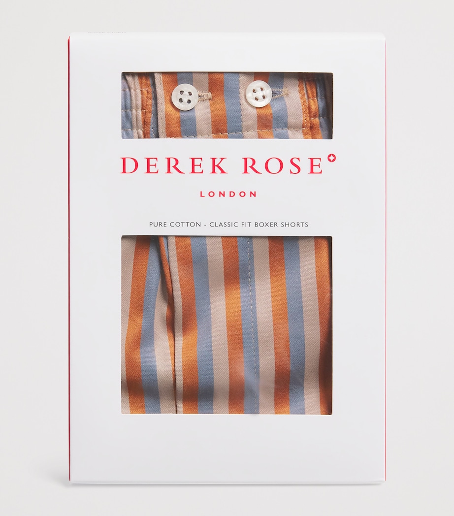 Cotton Stripe Traditional Boxers 060MUL Image 4