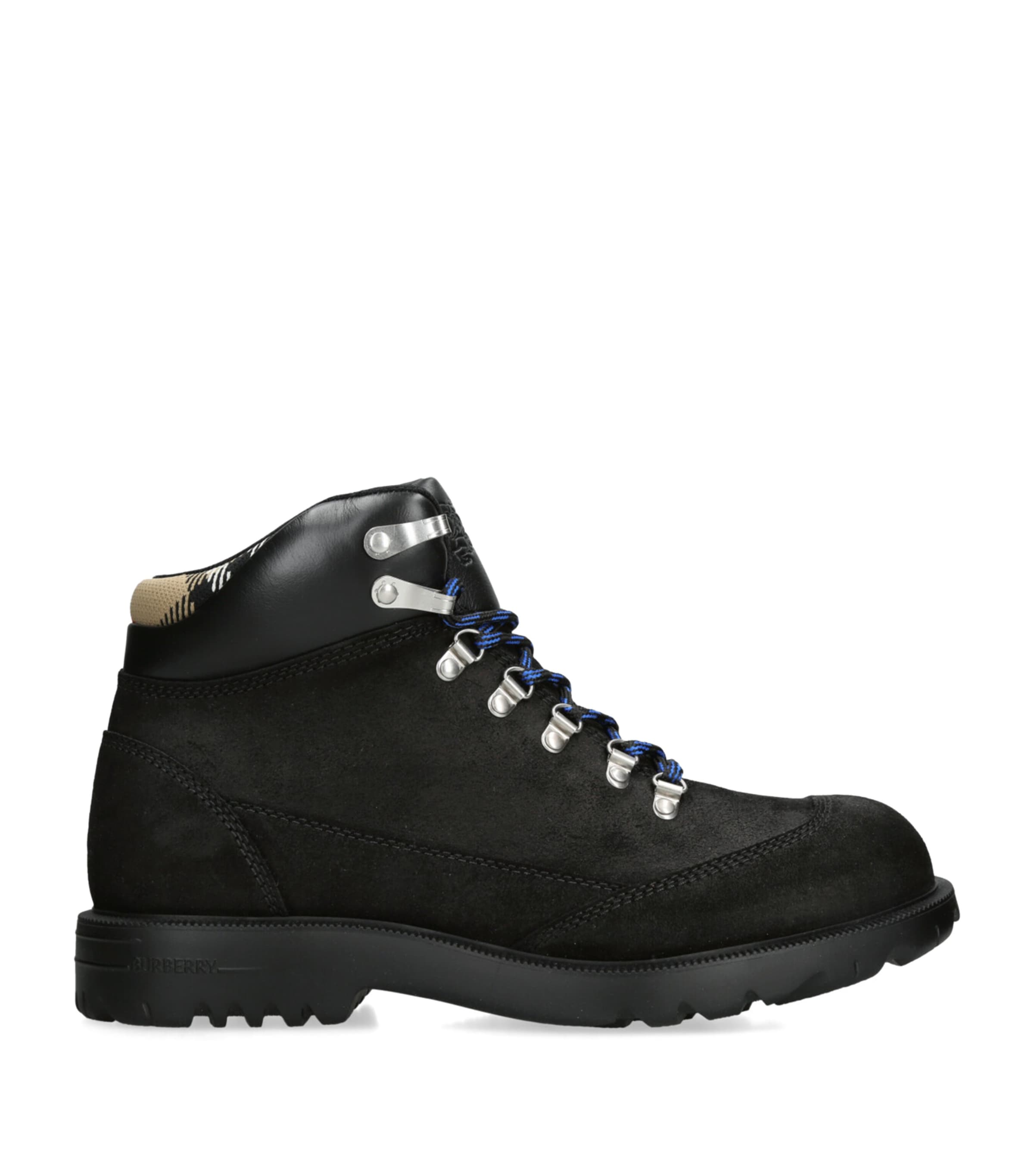 Suede Moor Hiking Boots BLACK Image 1