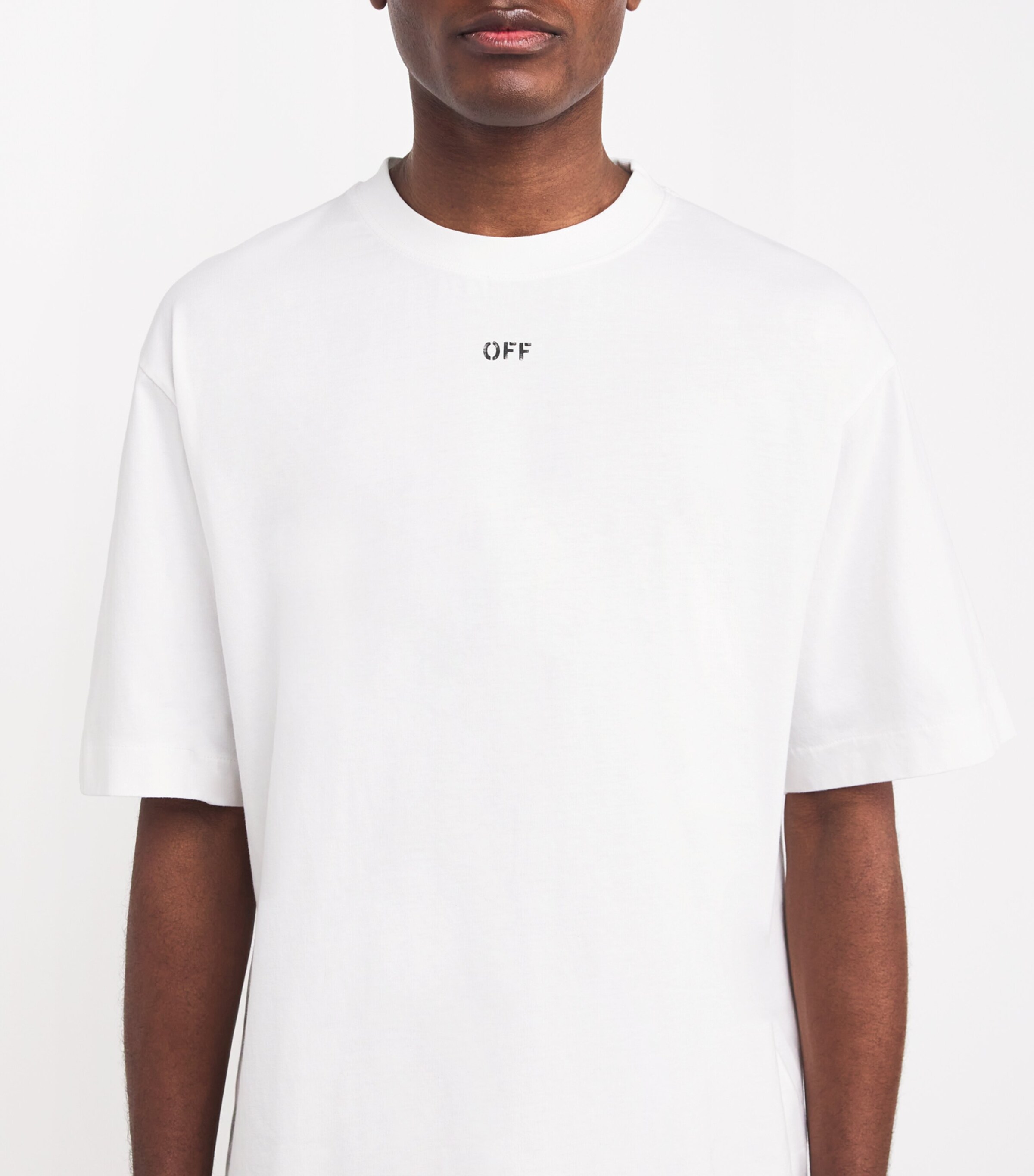 Off-White White Cotton Vibe Arrows T-Shirt | Harrods UK