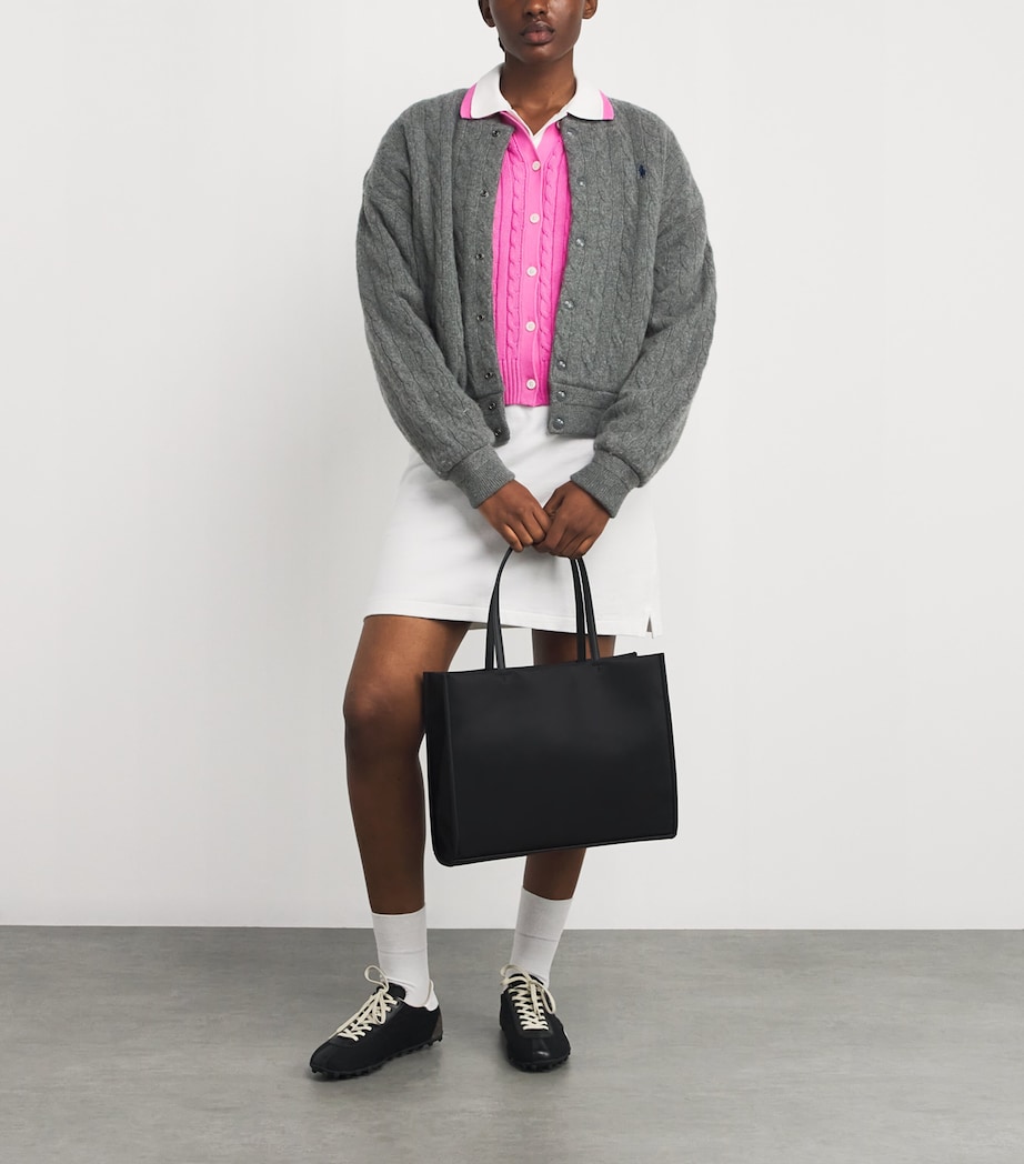 Wool-Cashmere Bomber Jacket ANTIQUE HEATHER Image 2