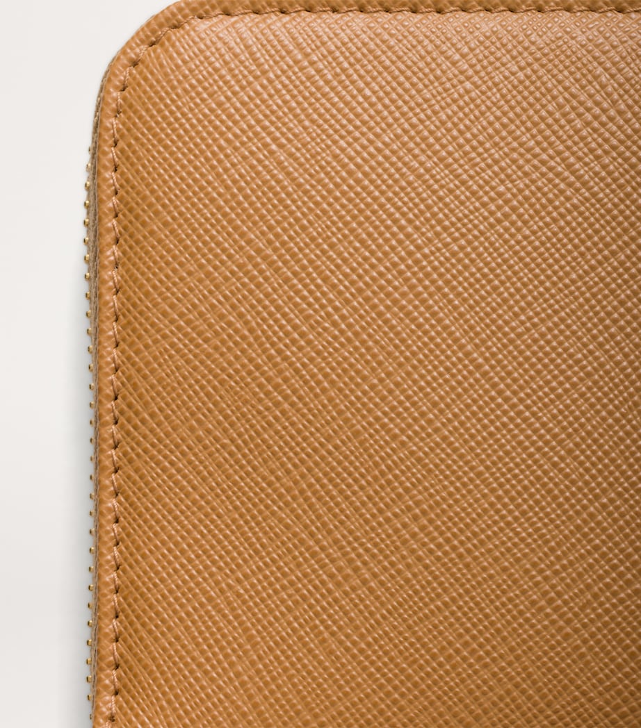 Prada Large Saffiano Leather Wallet Image 4