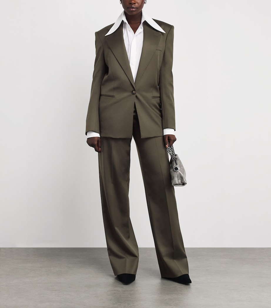 Wool Tailored Blazer 2942 KHAKI Image 2