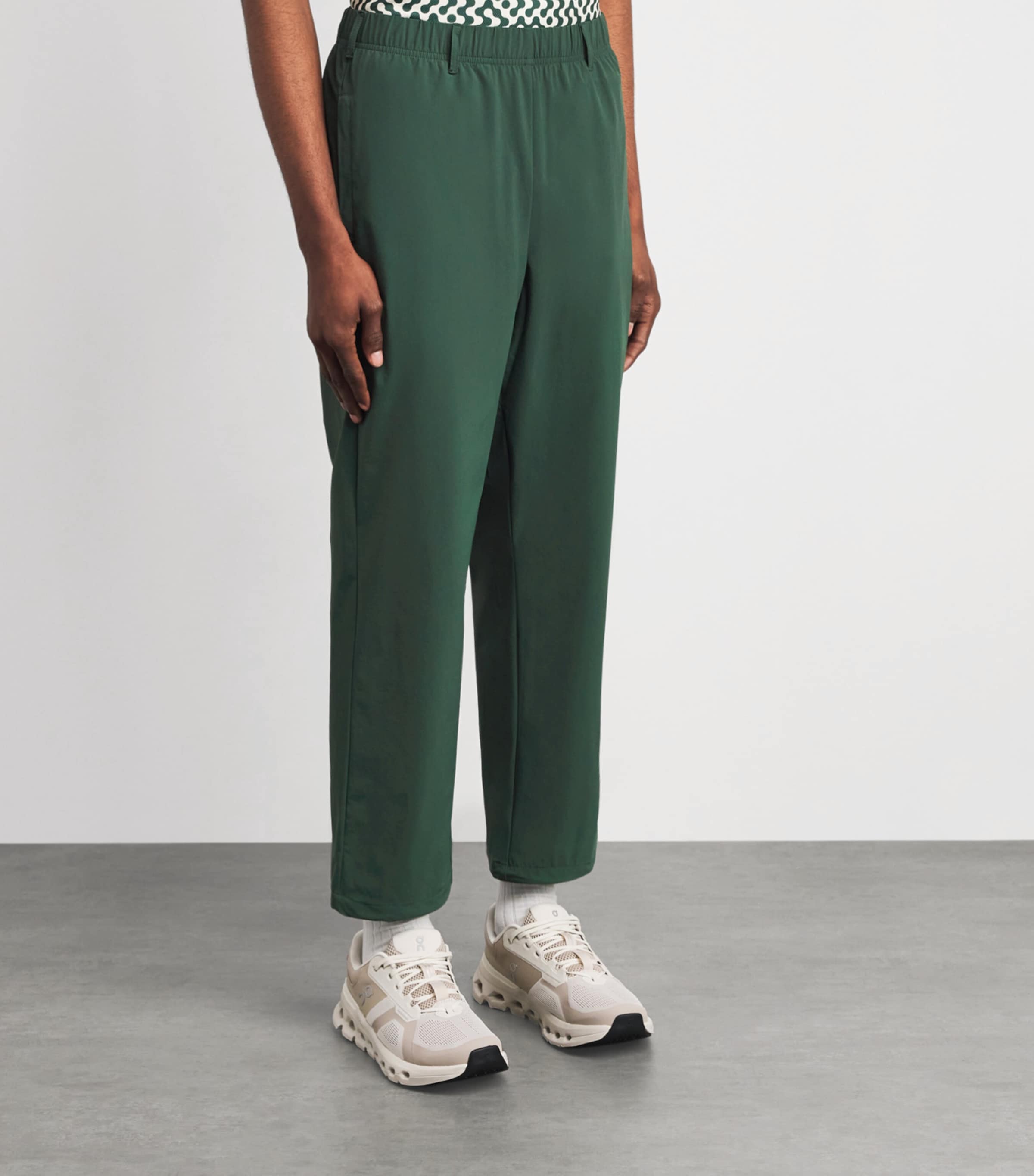 Manors Mens Club Straight Trousers Pine Green Image 4