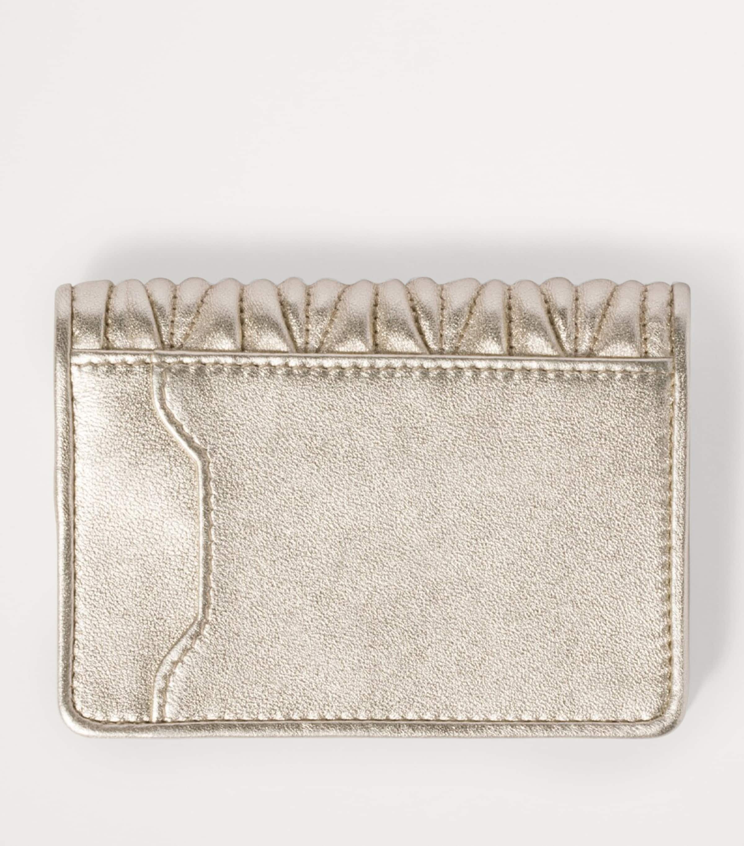 Miu Miu Leather Matelassé Bifold Card Holder | Harrods UK
