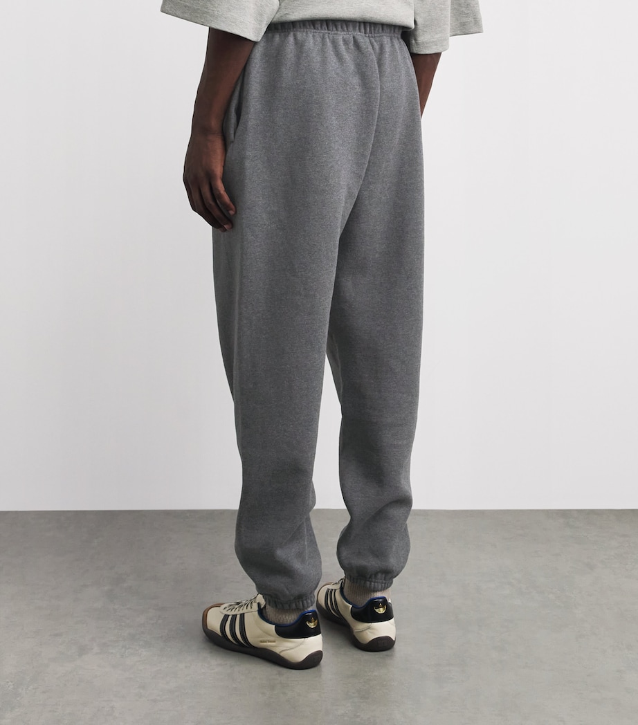 FEAR OF GOD ESSENTIALS Mens Cotton-Blend Sweatpants Charcoal Heather Image 5