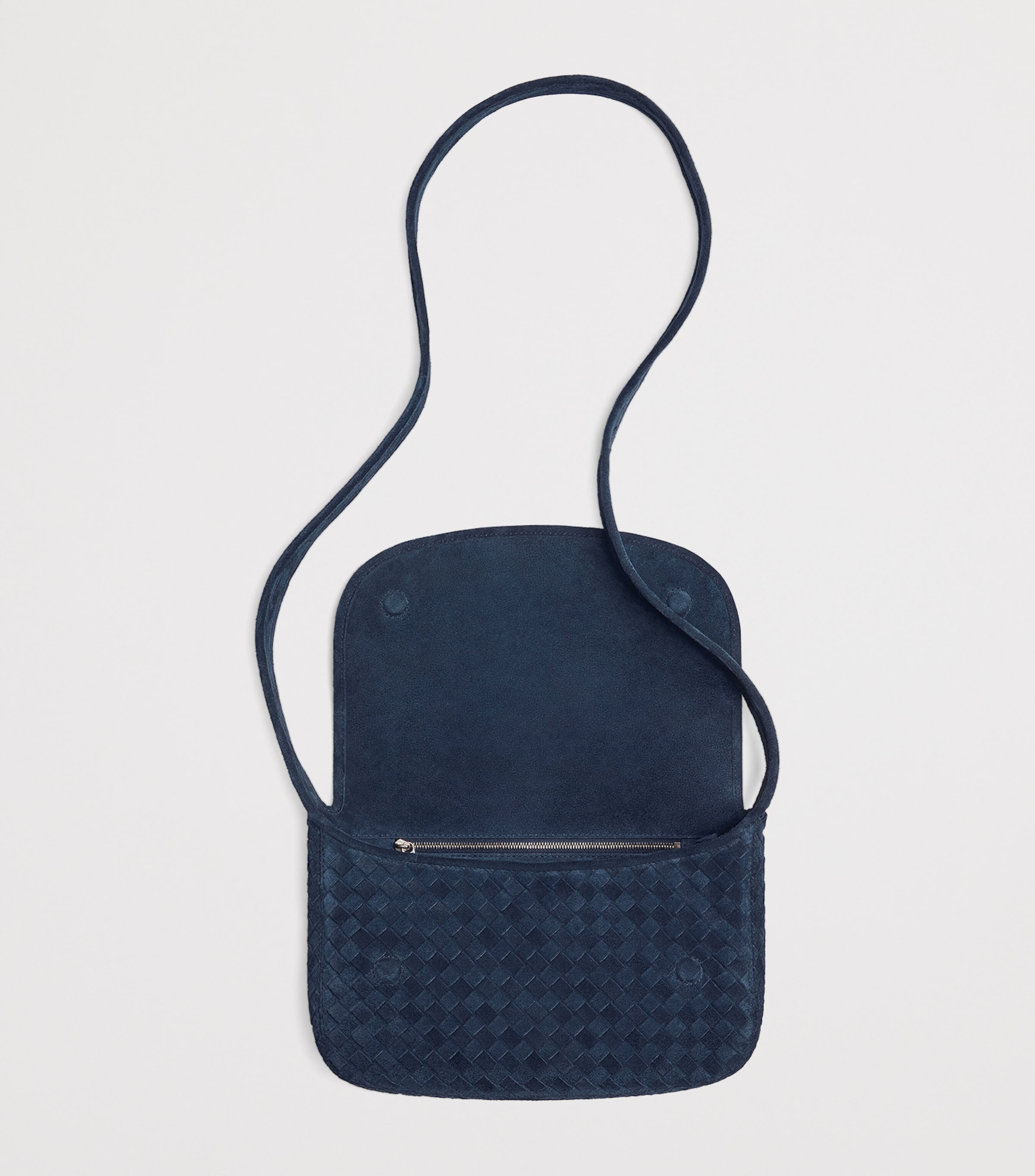 Suede Veneto Messenger Bag 4035 Image 3