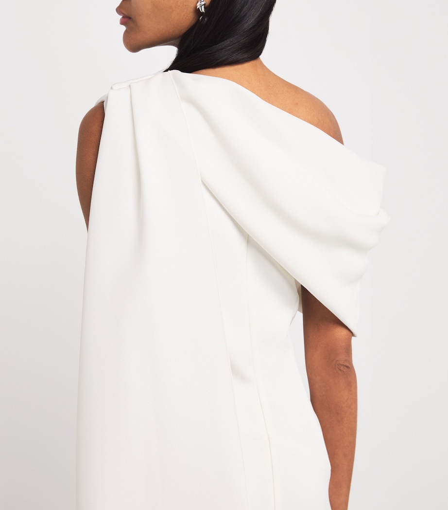 Maite Cape Midi Dress IVORY Image 6