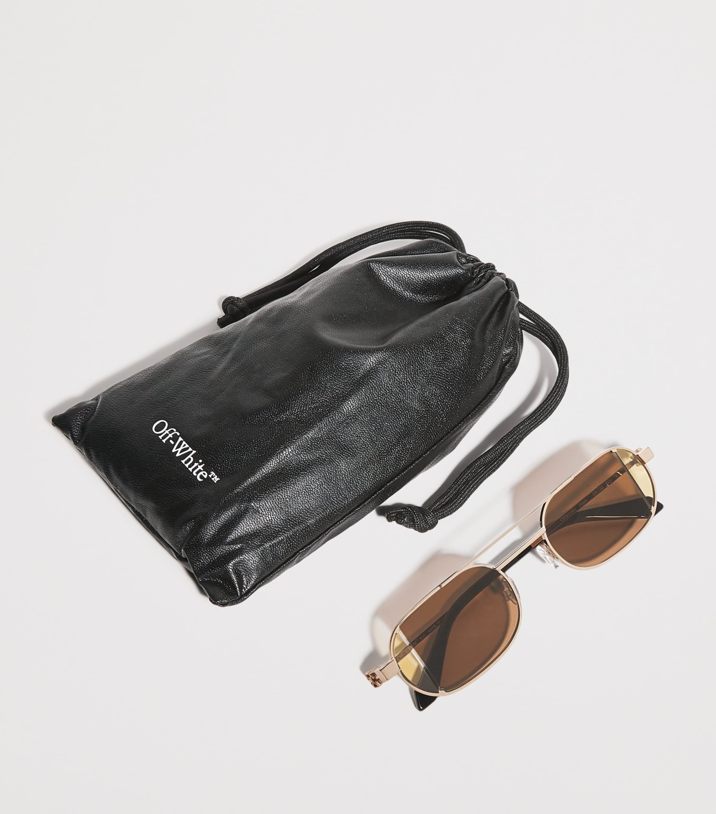 Off-White Metal Lynn Sunglasses | Harrods UK