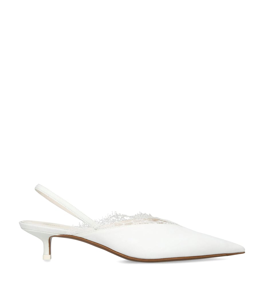 Irena Slingback Pumps 40 CREAM Image 1