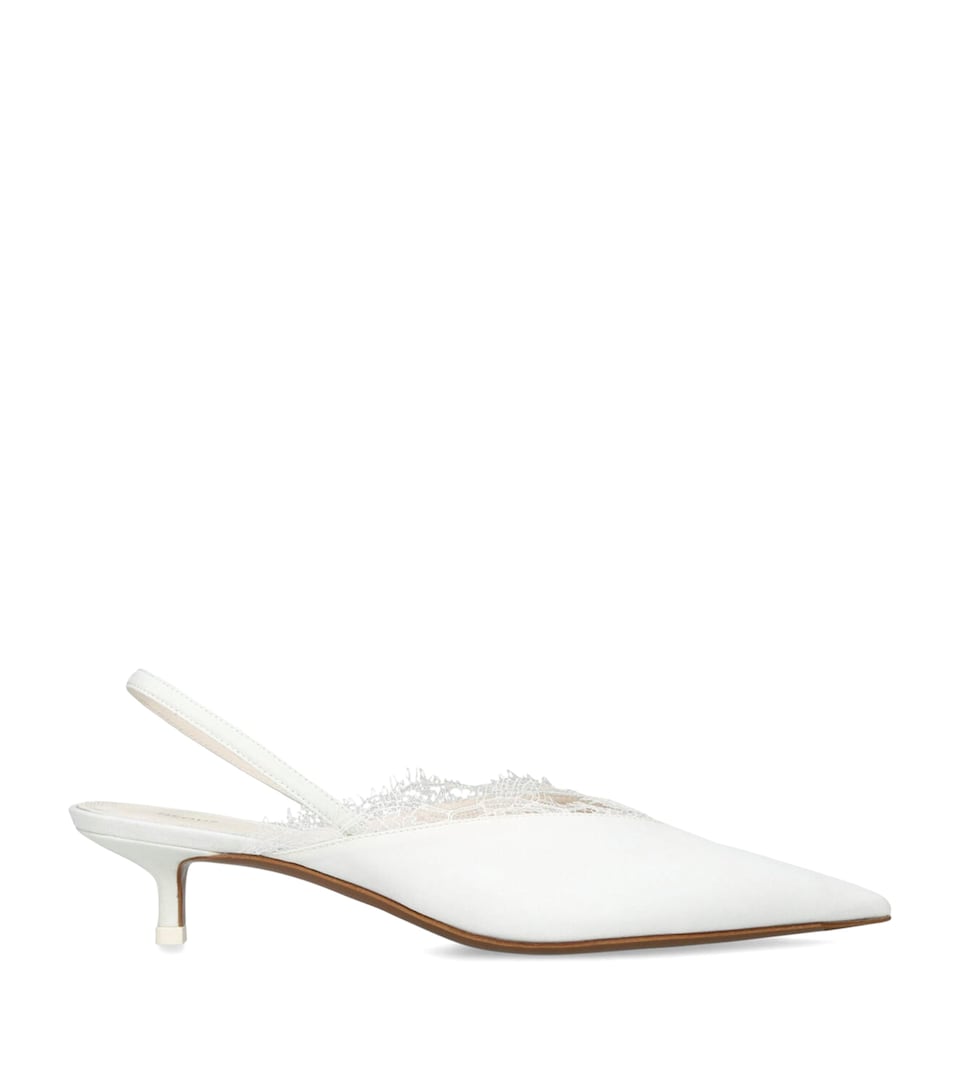 NEOUS Irena Slingback Pumps 40 Cream
