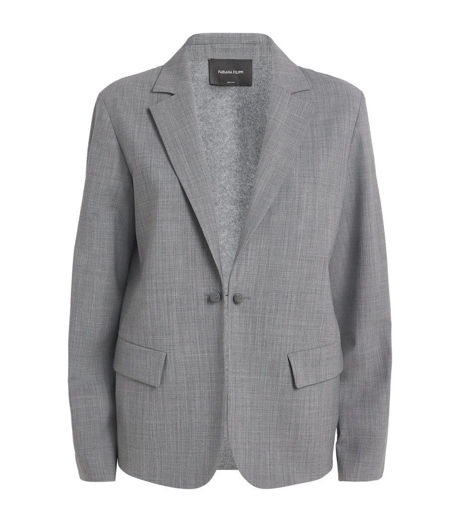 Single-Breasted Blazer 8179 ROCCIA MELANGE Image 1