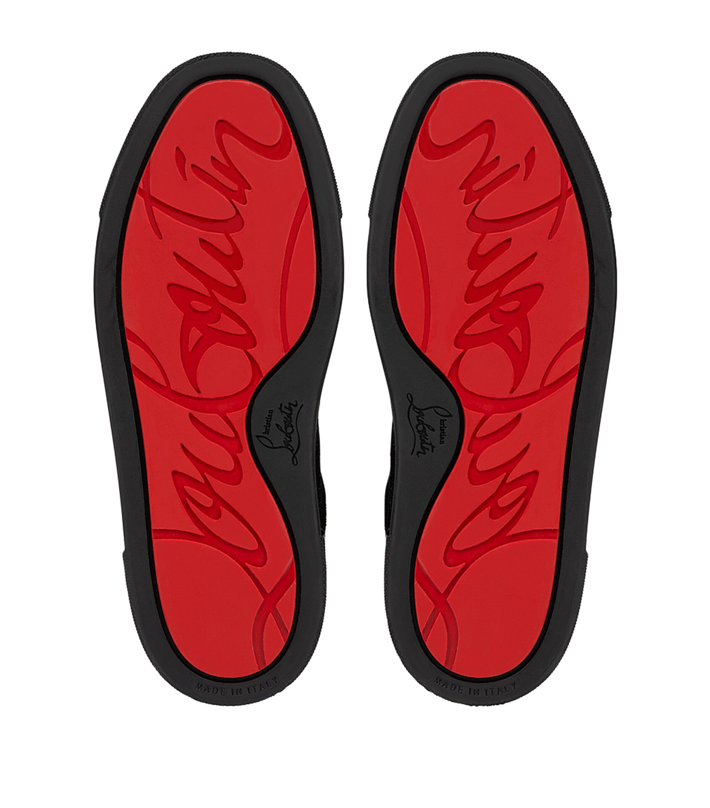 Funnyto Embellished High-Top Sneakers BK01 Image 5