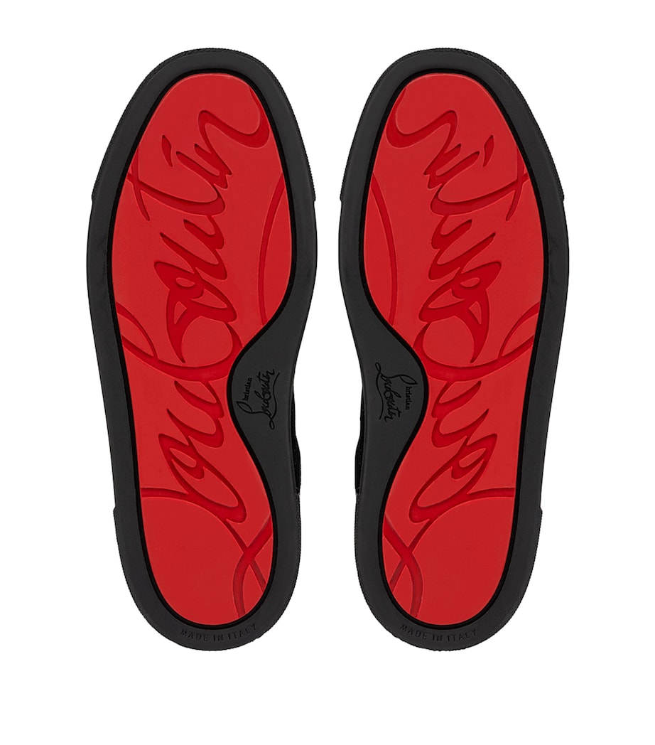 Funnyto Embellished High-Top Sneakers BK01 Image 5