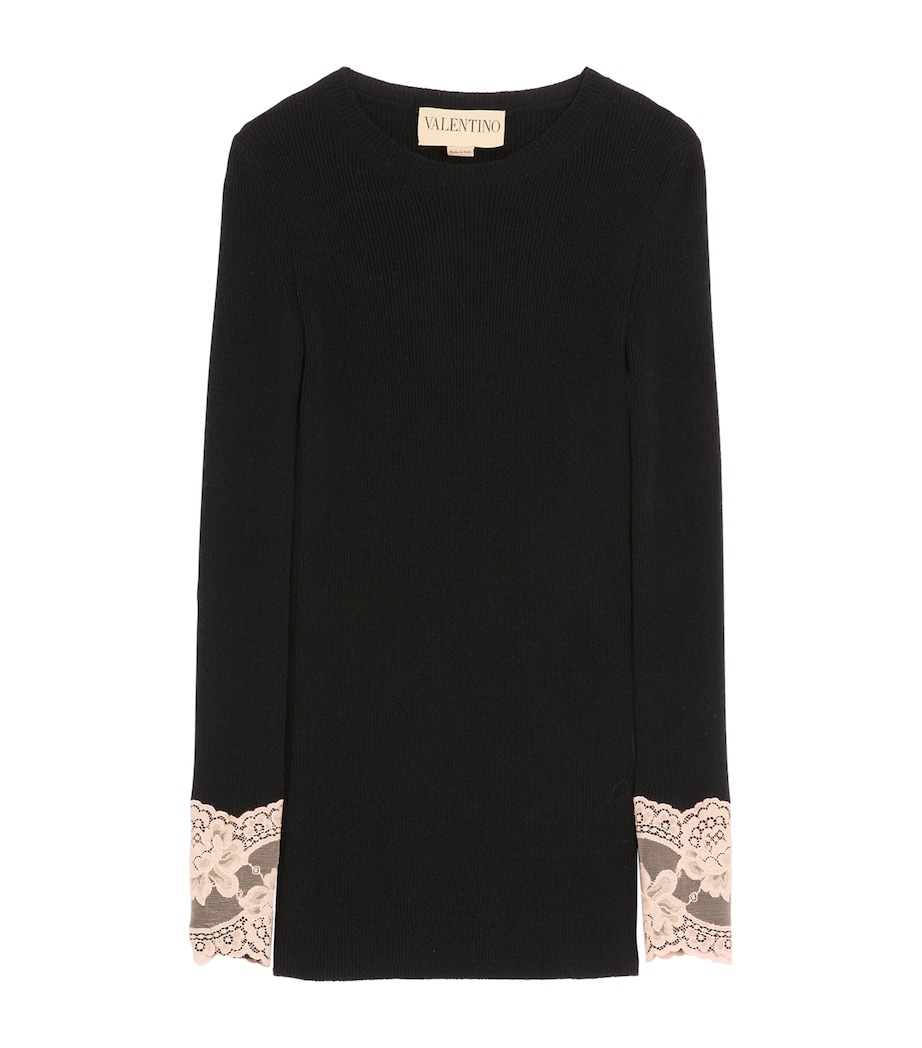 Cashmere-Lace Sweater DPU Image 1