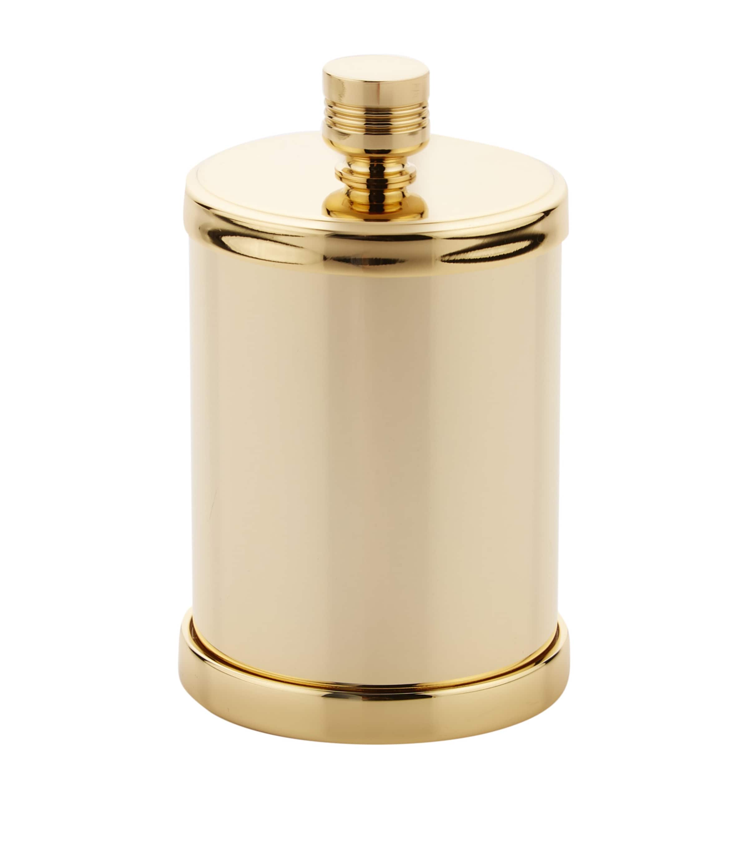 Cylinder Gold-Plated Jar GOLD Image 1