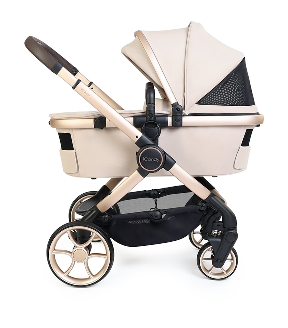 iCandy Peach 8 Pushchair and Carrycot Set Biscotti Image 3