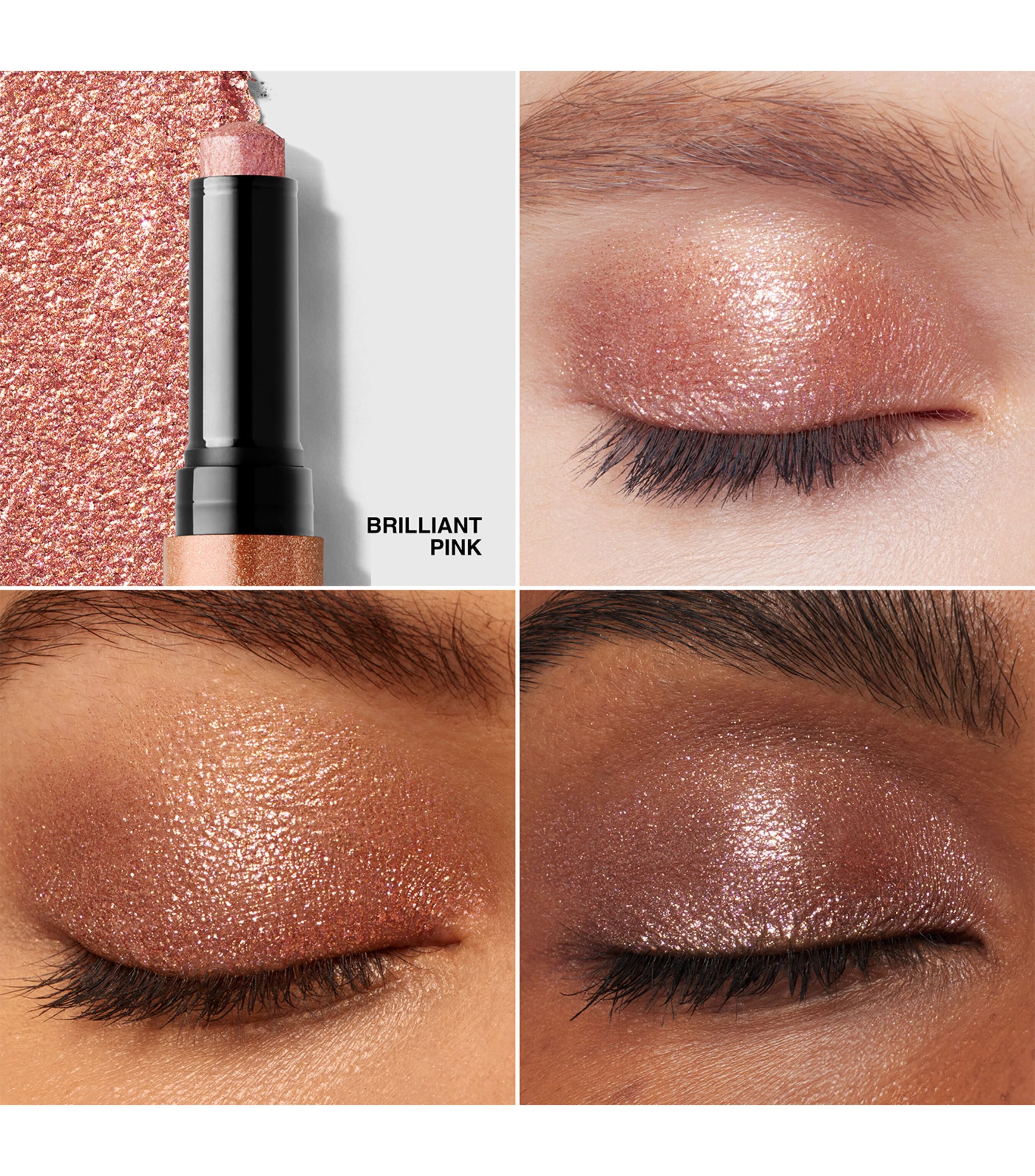 Bobbi Brown Crystal Eyes Shadow Stick Brilliant Pink Image 3