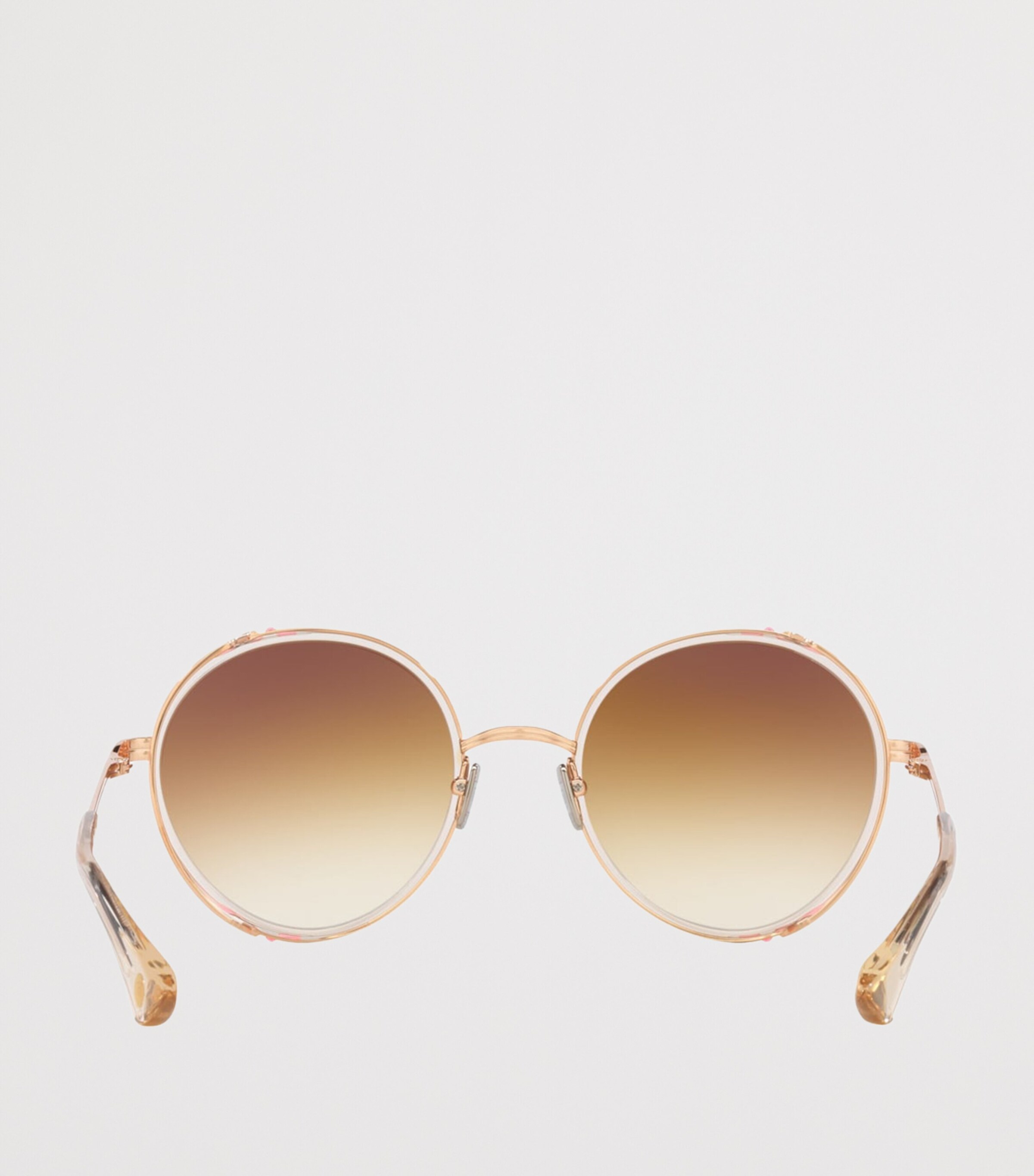 DITA Lageos Round Sunglasses Clear Image 4
