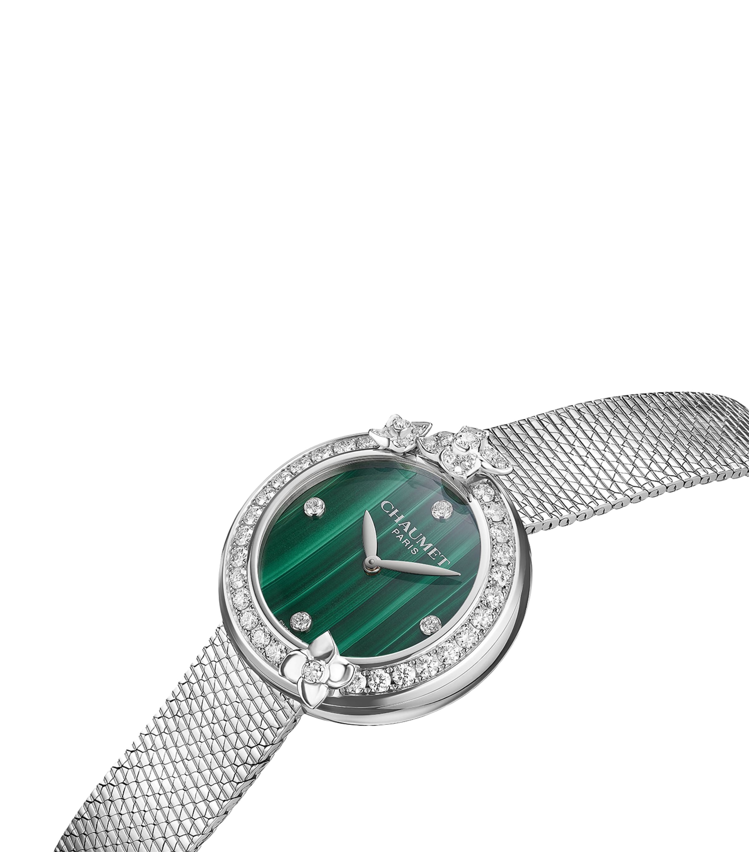 Stainless Steel and Diamond Hortensia Watch 28mm STAINLESS STEEL Image 2