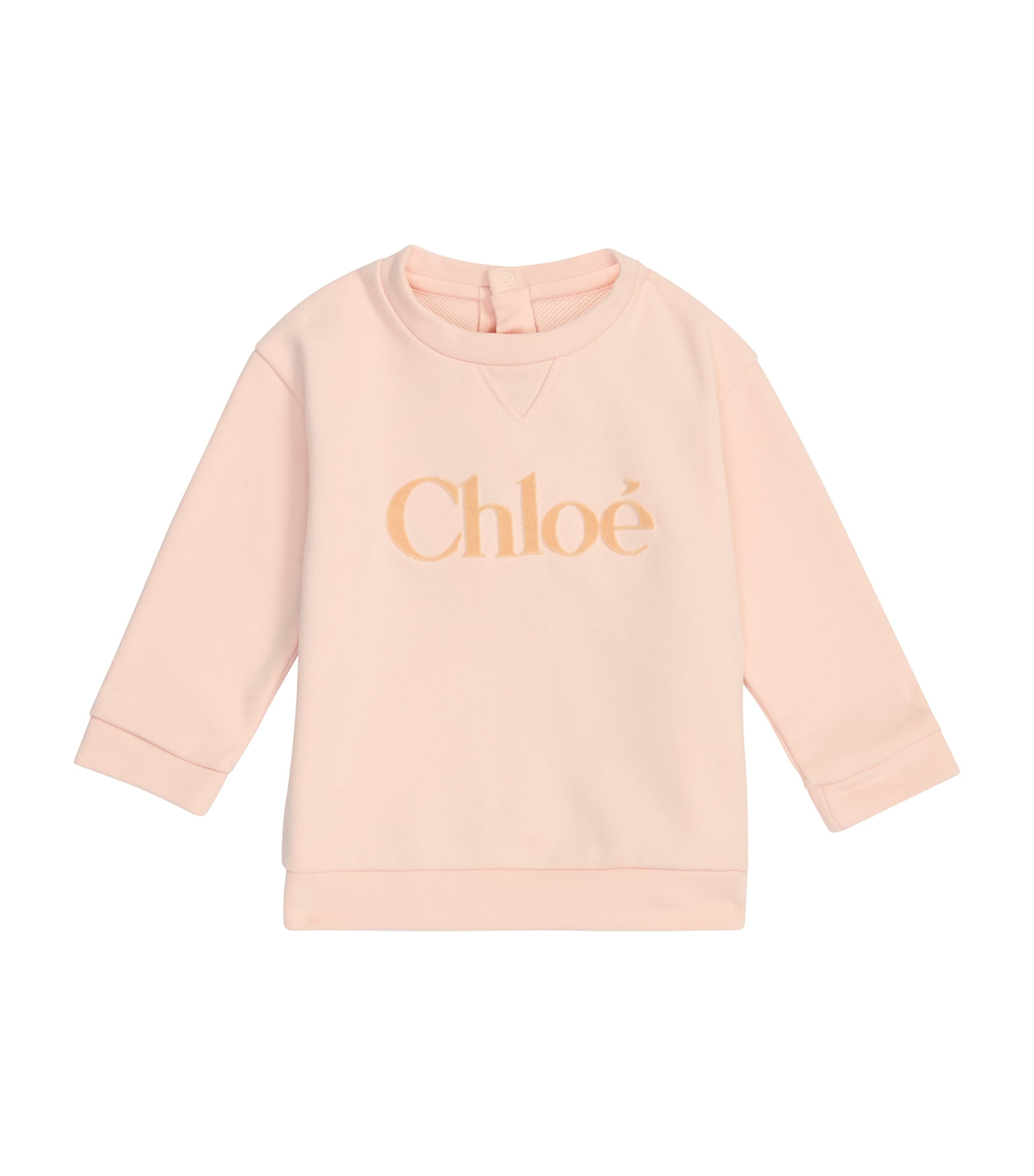 Logo Sweatshirt (6-18 Months) PETAL PINK Image 2
