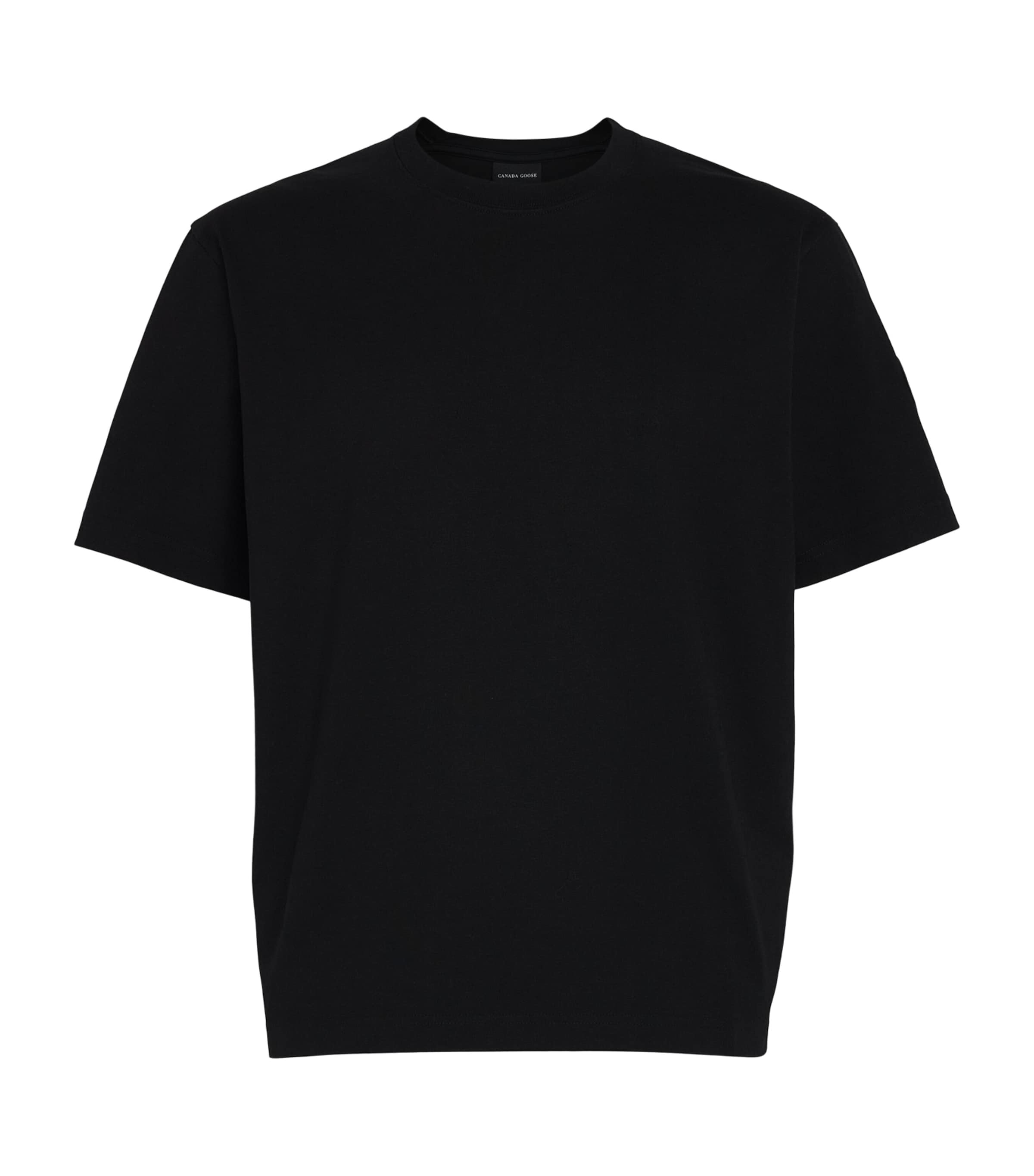 Canada Goose Mens Organic Cotton Novo T-Shirt Black Image 1