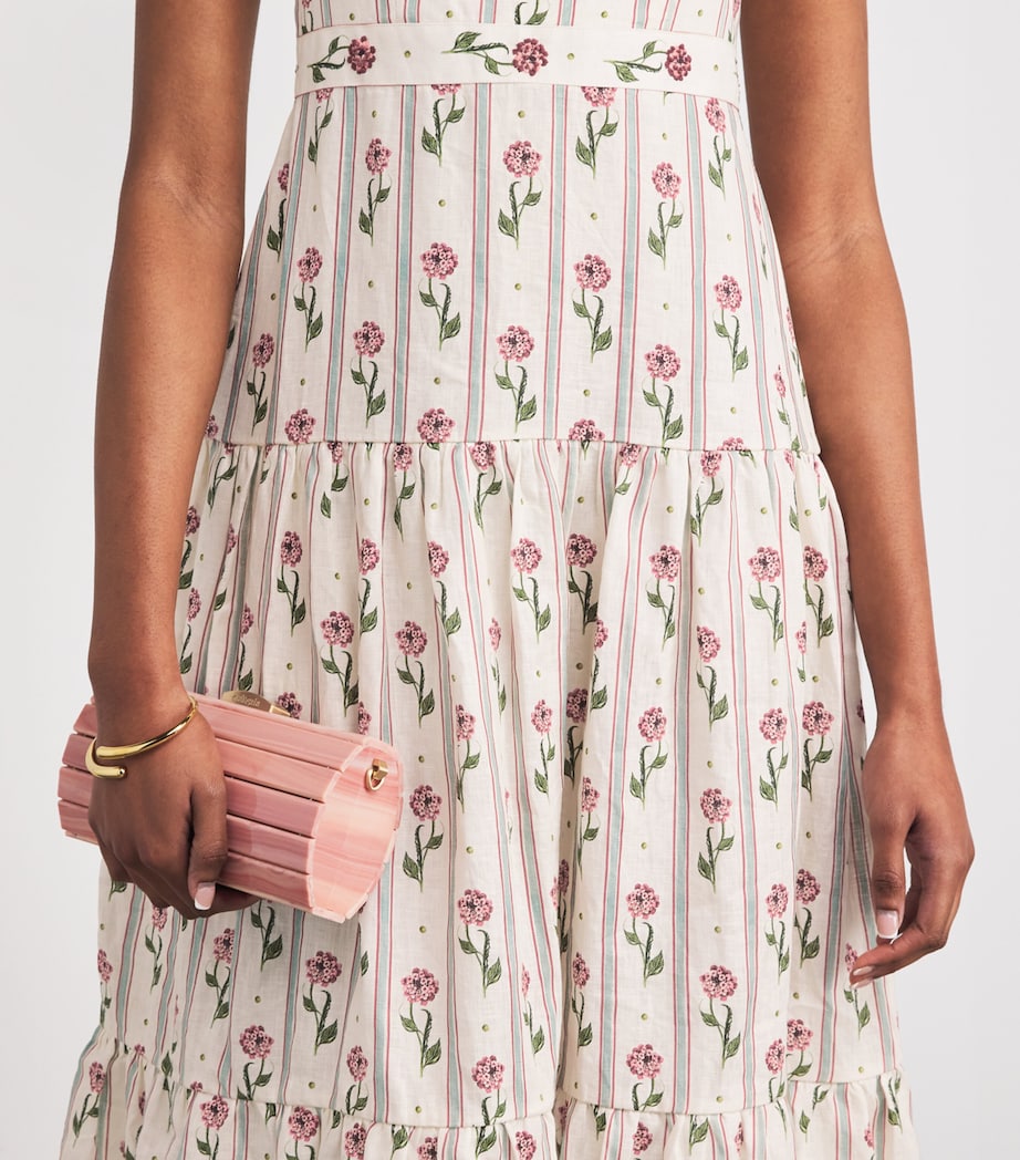 Linen Lima Maxi Dress MULTICOLOUR Image 6