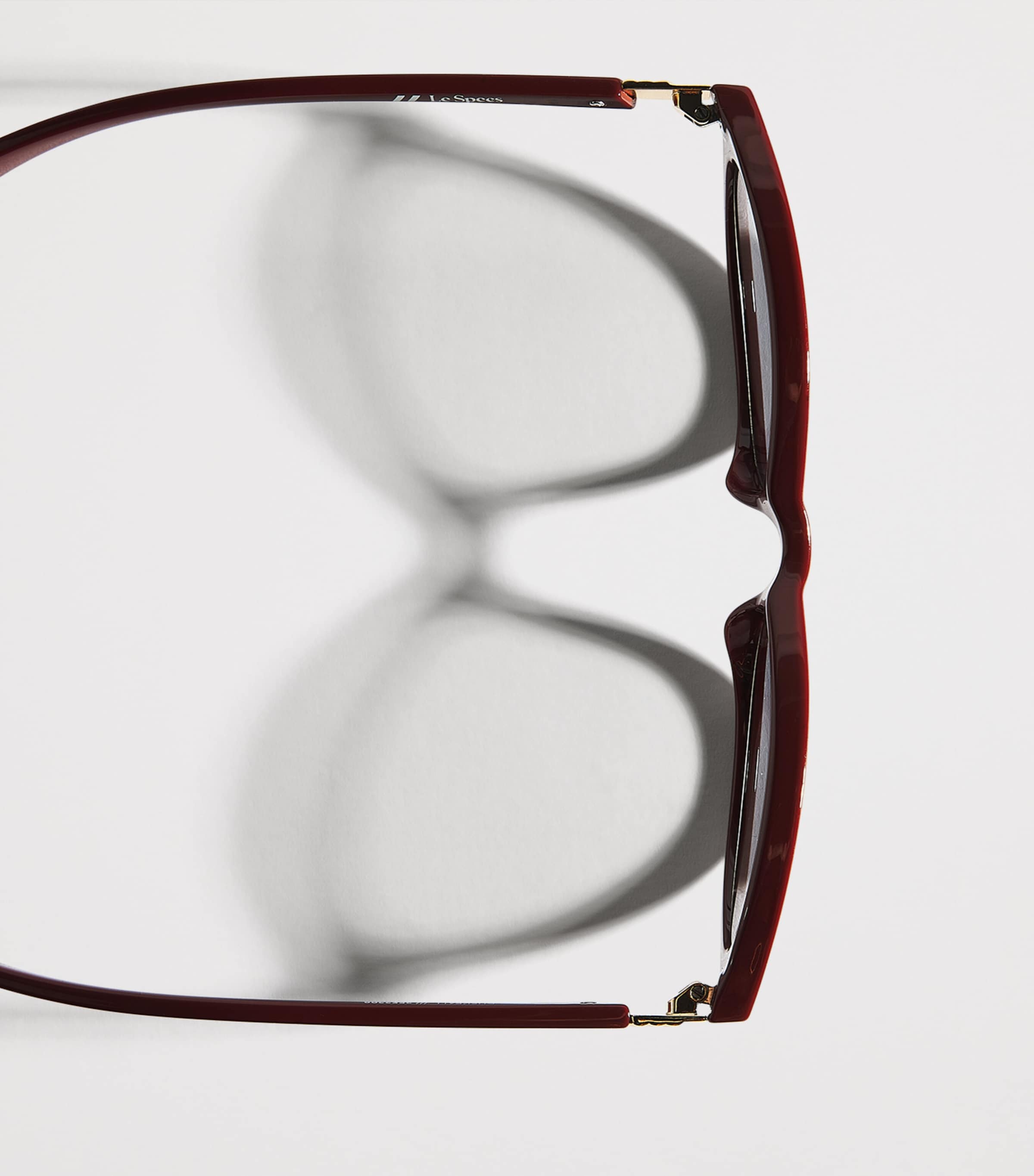 Le Specs Duskfall Cat Eye Sunglasses Red Image 5