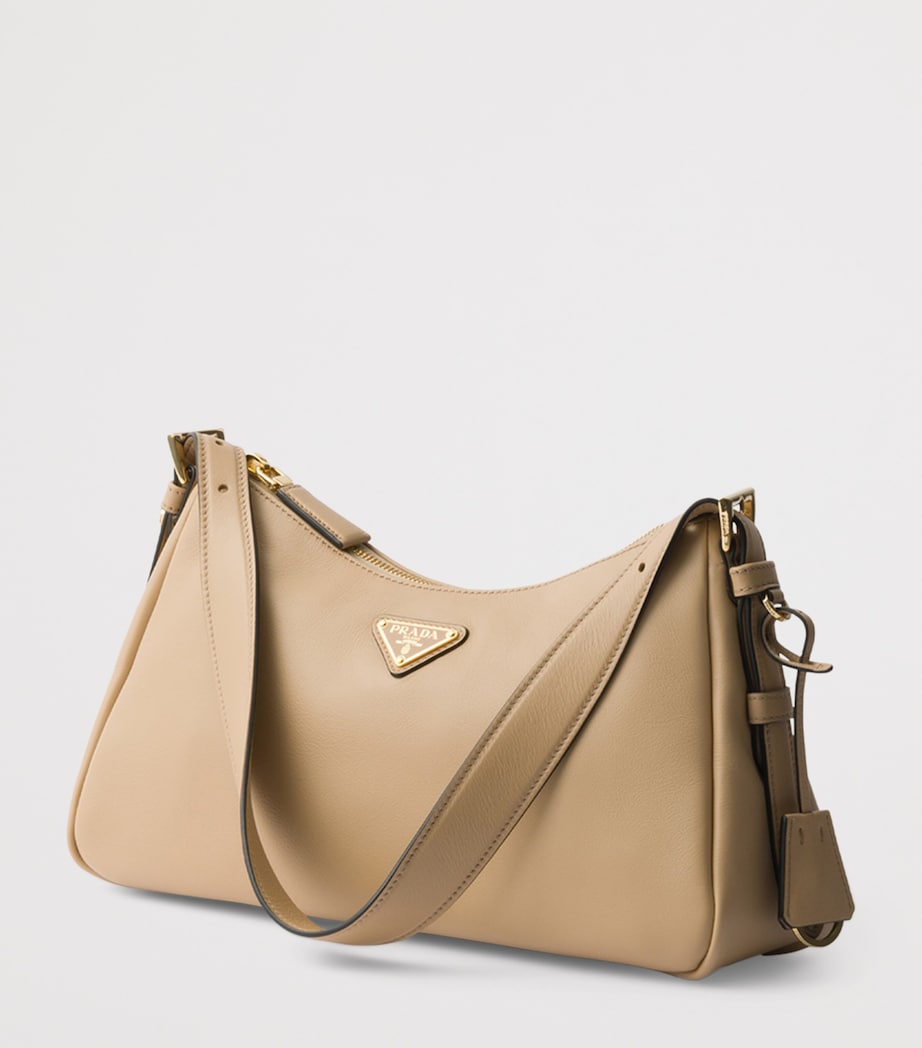 Medium Leather Aimée Shoulder Bag F02YP Image 2