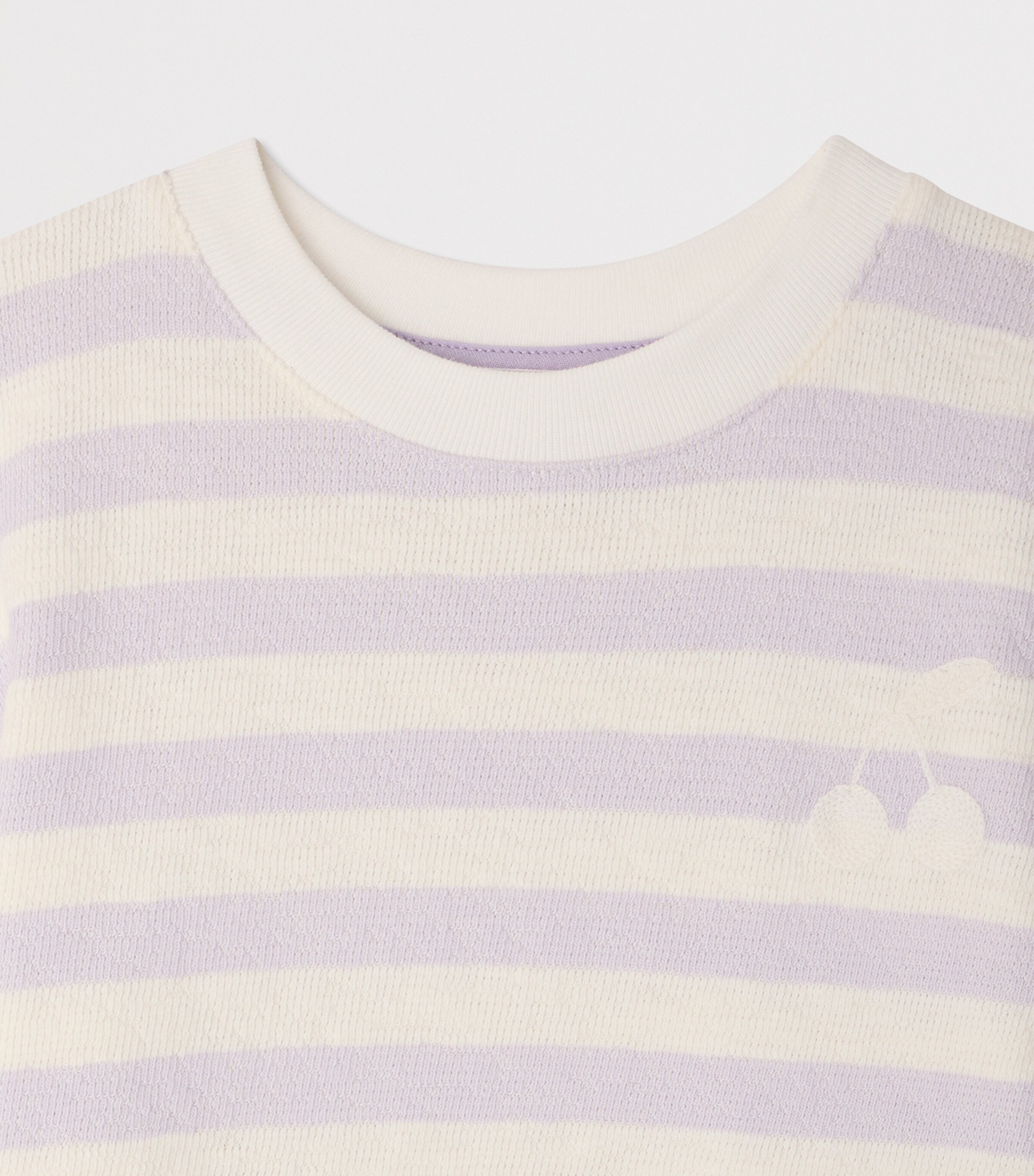 Bonpoint Cotton Farah T-Shirt (4-8 Years) Ra Lilas Image 3