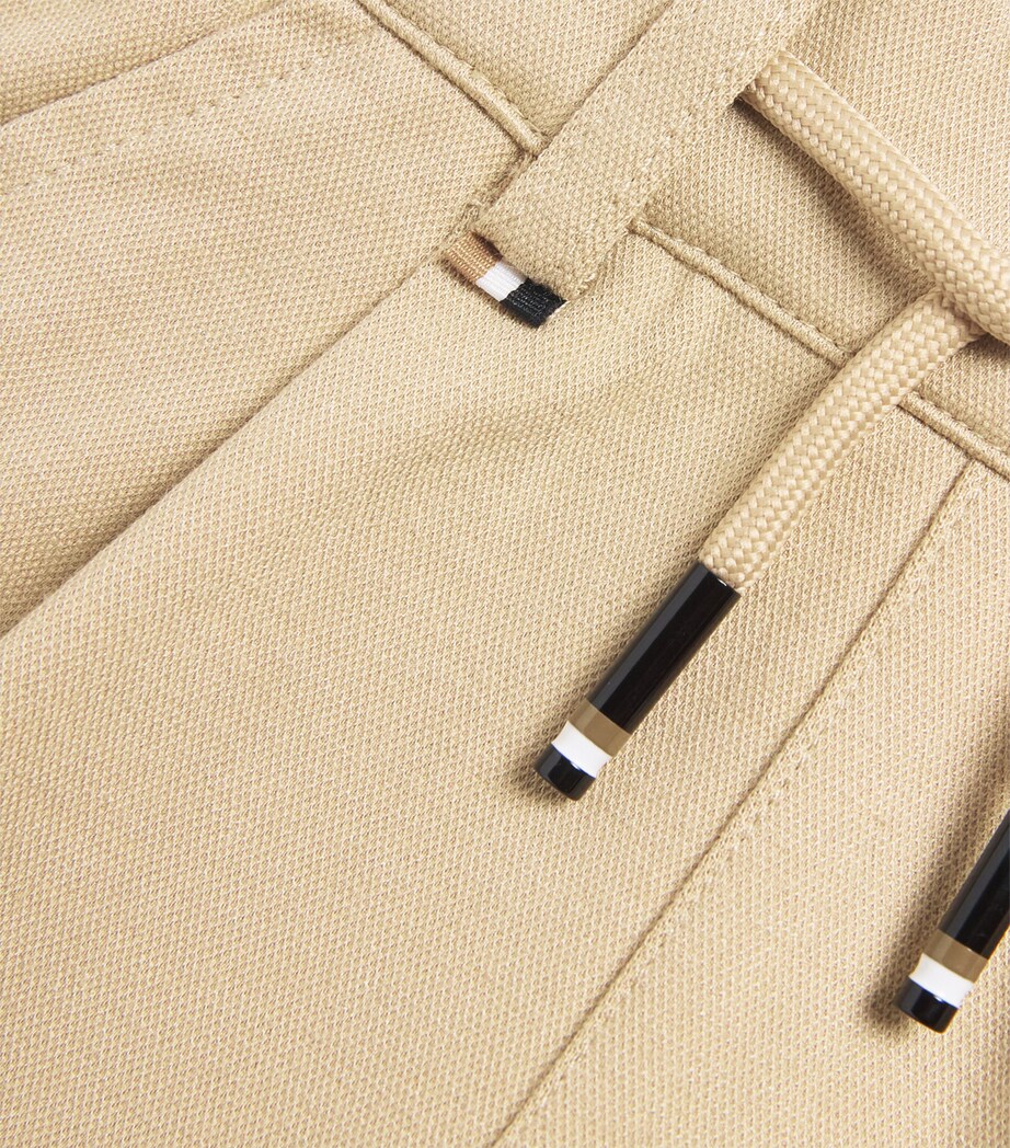 BOSS Kidswear Drawstring Shorts (3-18 Months) Stone Image 4