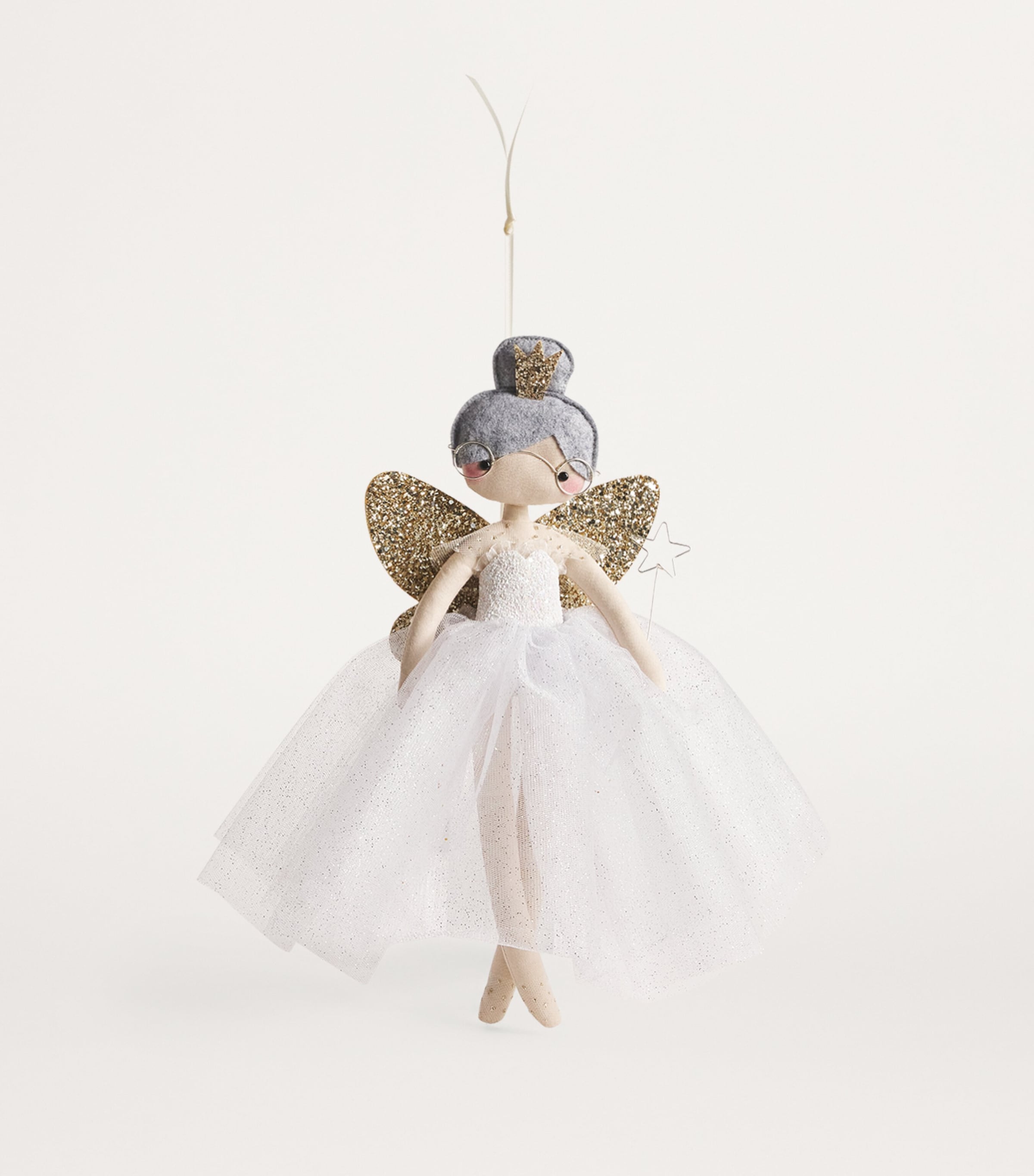 SKETCH.STITCH.LOVE Fairy Godmother Tree Topper White Image 2