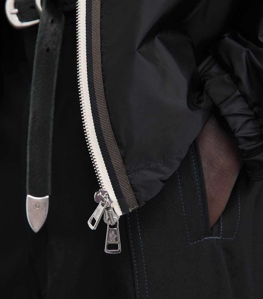 Moncler Mens Water-Repellent Hooded Nidge Jacket Image 3