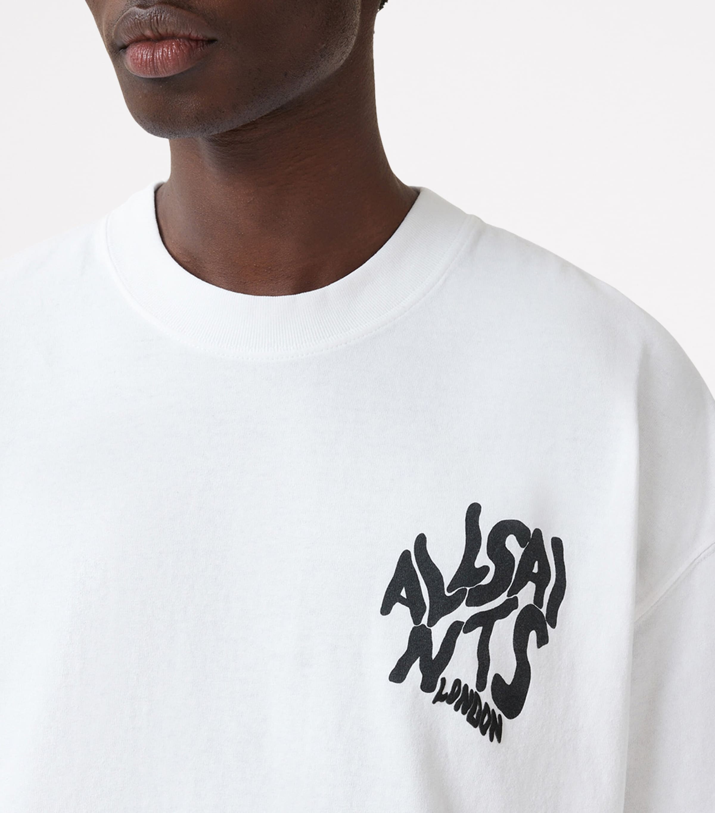 Organic Cotton Orlando T-Shirt ASHEN WHITE Image 6