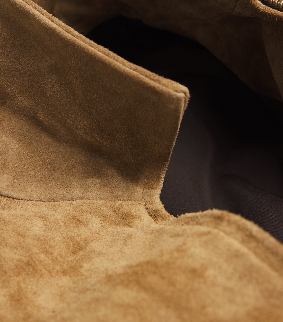 Arma Mens Suede Maddox Jacket Olive Image 6
