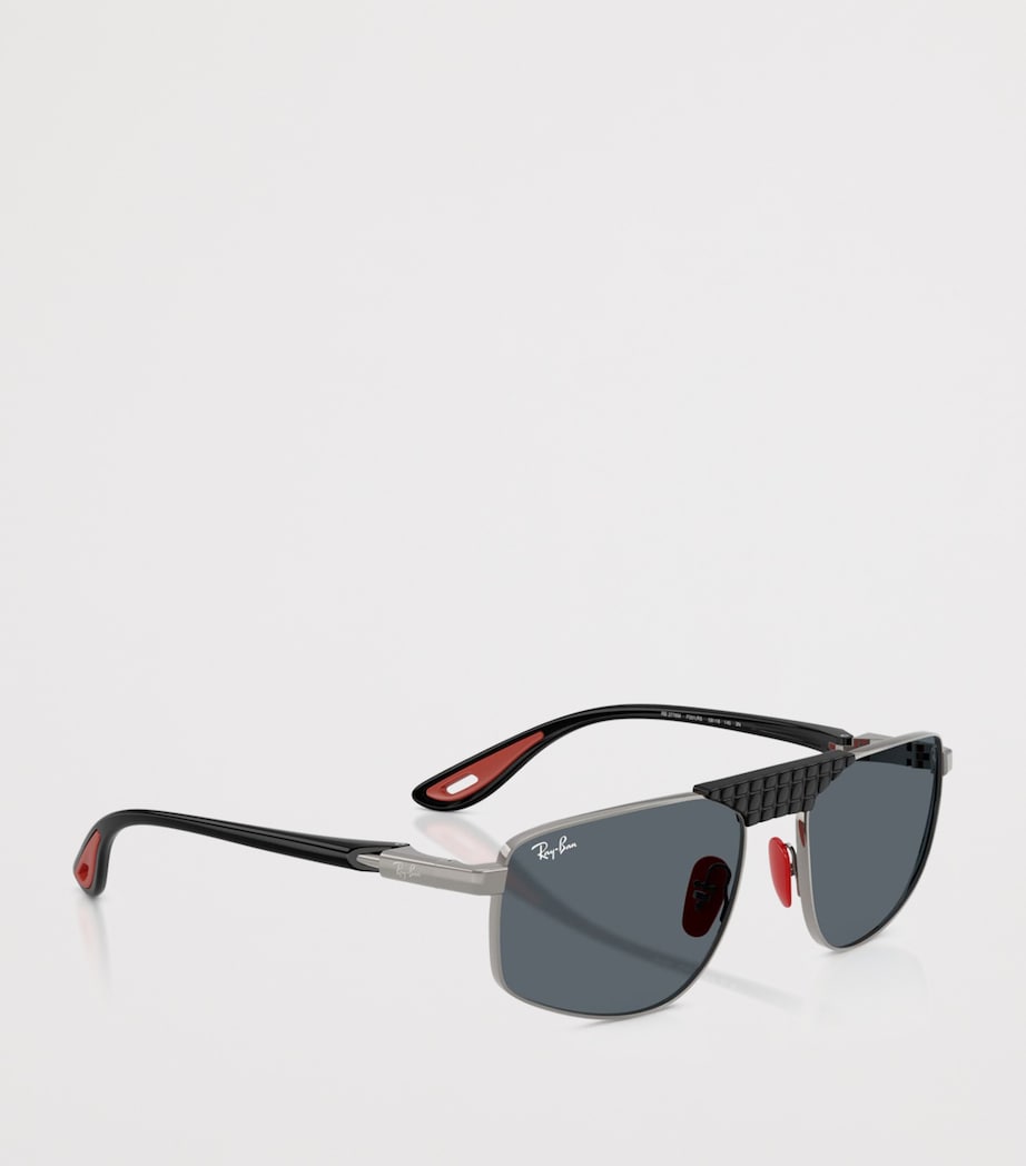x Scuderia Ferrari RB3776M Irregular Sunglasses F001R5 Image 6