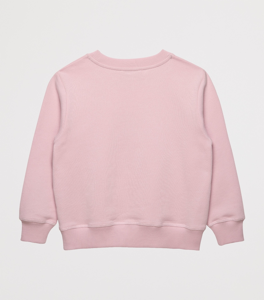 Trotters Ballet Shoes Embroidered Sweatshirt (6-11 Years) Pink/ Pk Poppy & Dai Image 2