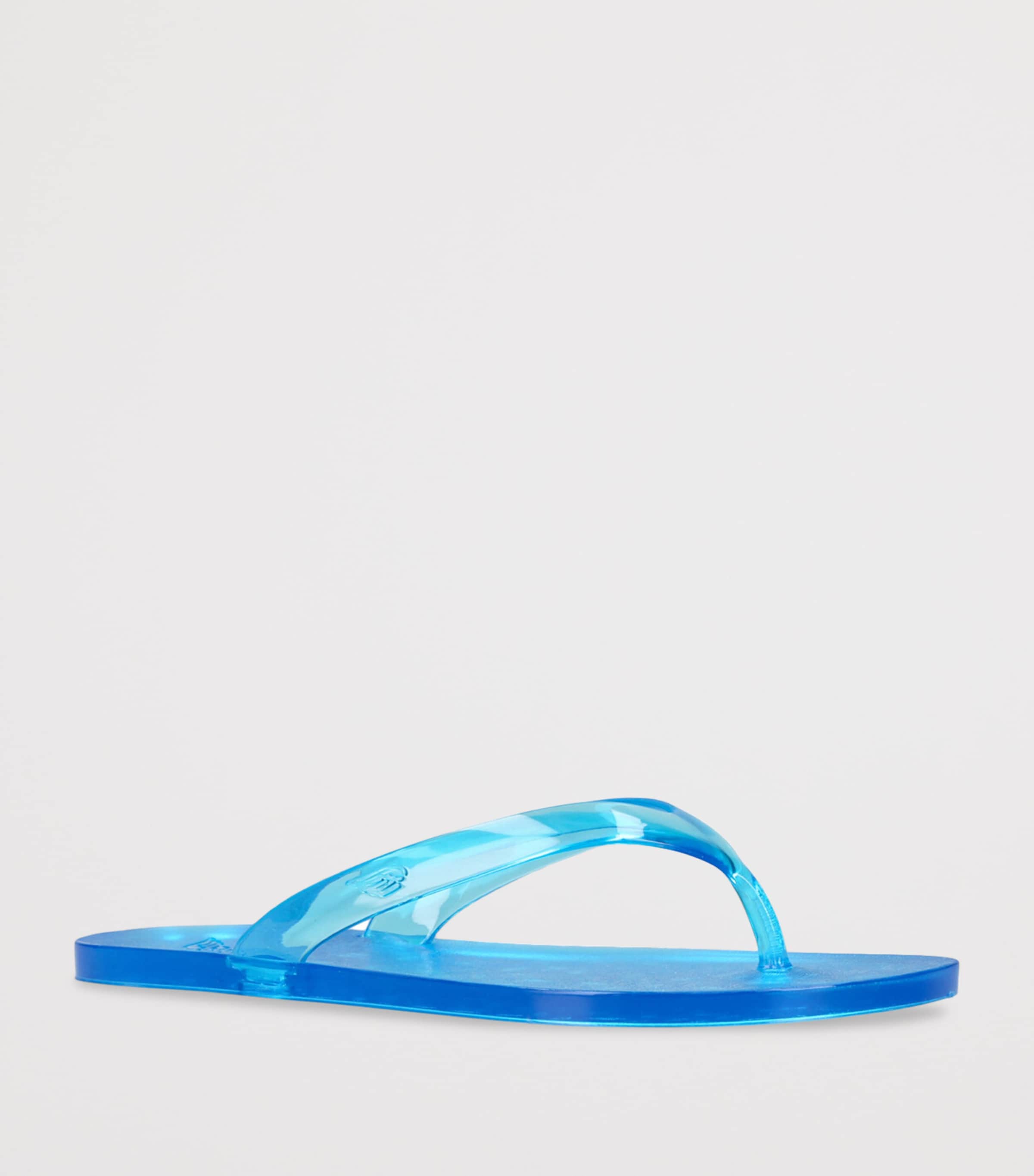 Ancient Greek Sandals Jelly Saionara Flip Flops Blue Image 3