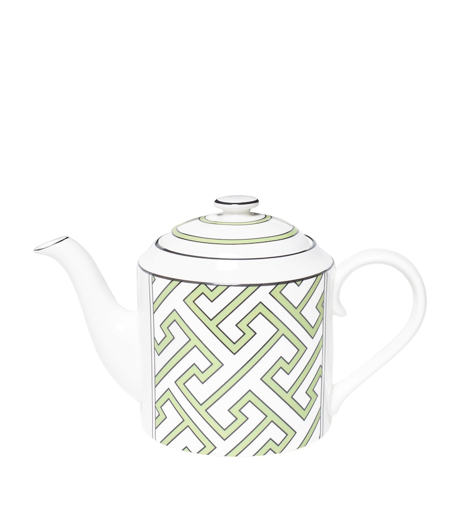 Maze Teapot GREEN Image 1