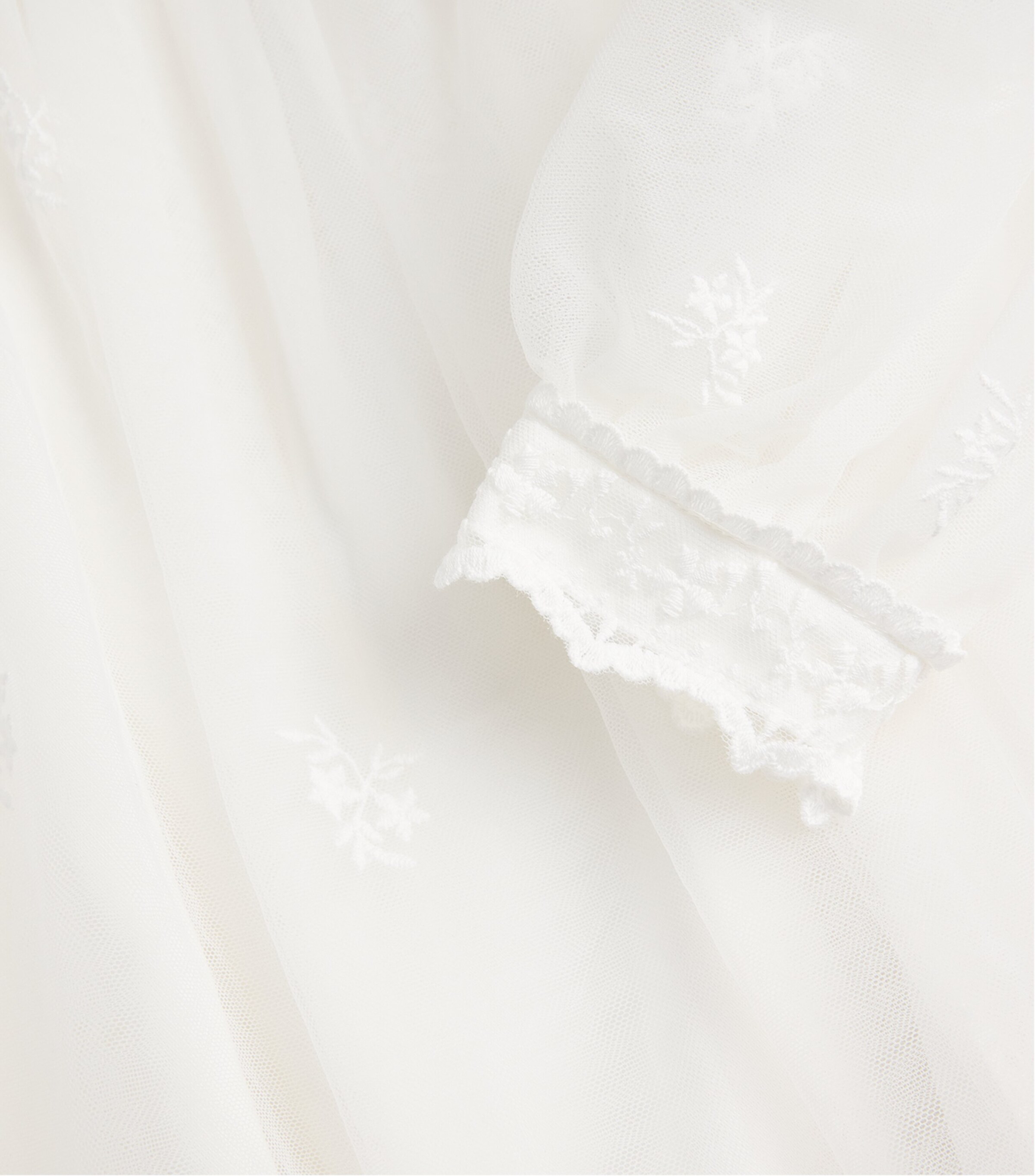 Chloé Kids Embroidered Ceremony Dress (4-14 Years) Image 3
