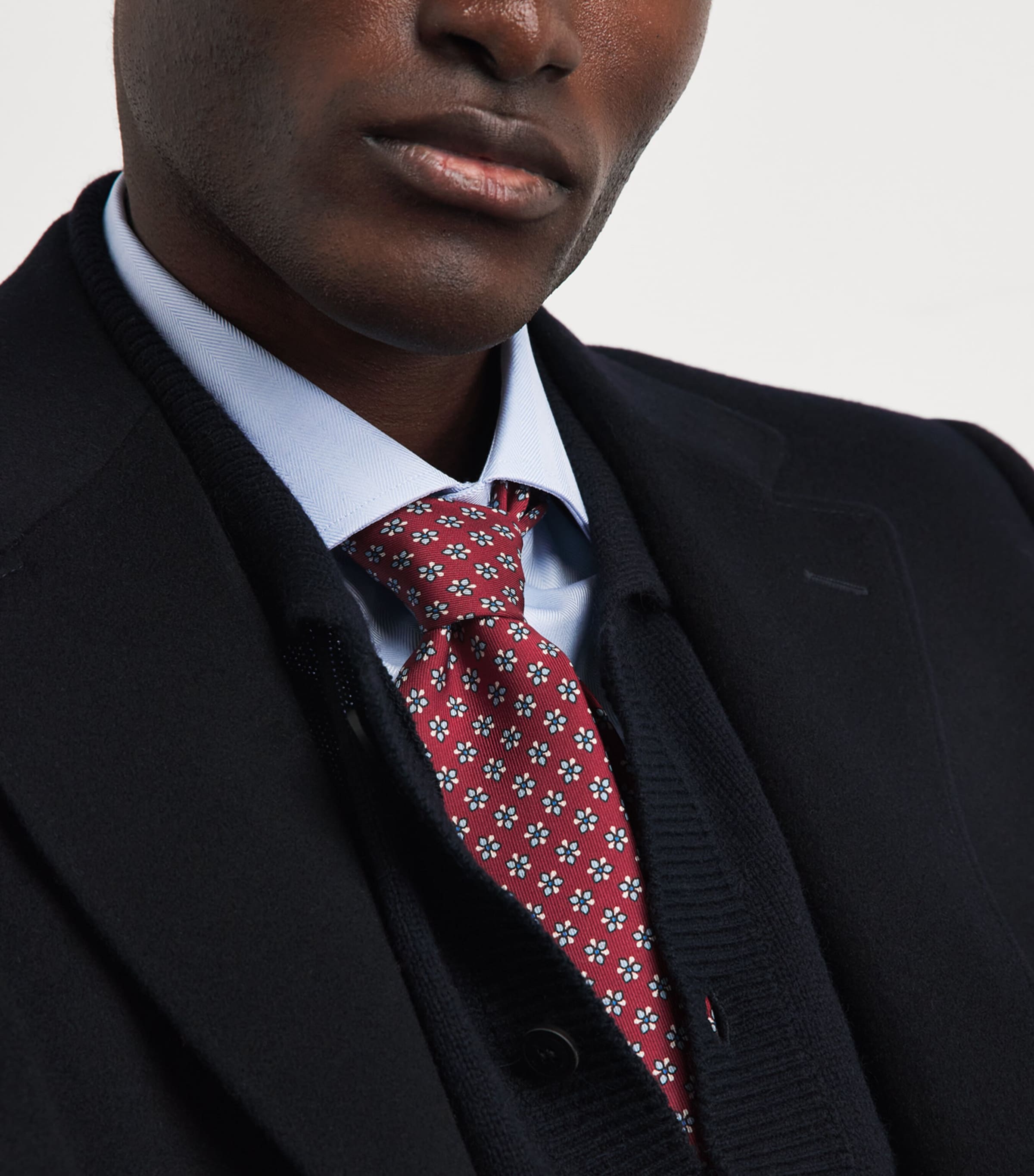 E. Marinella Silk Printed Tie Red Image 2