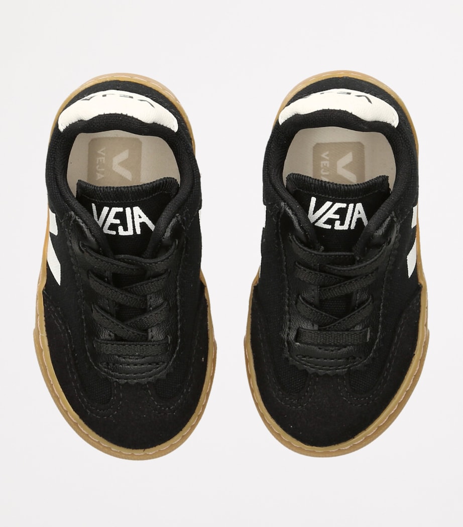 Canvas Volley Sneakers BLACK Image 4