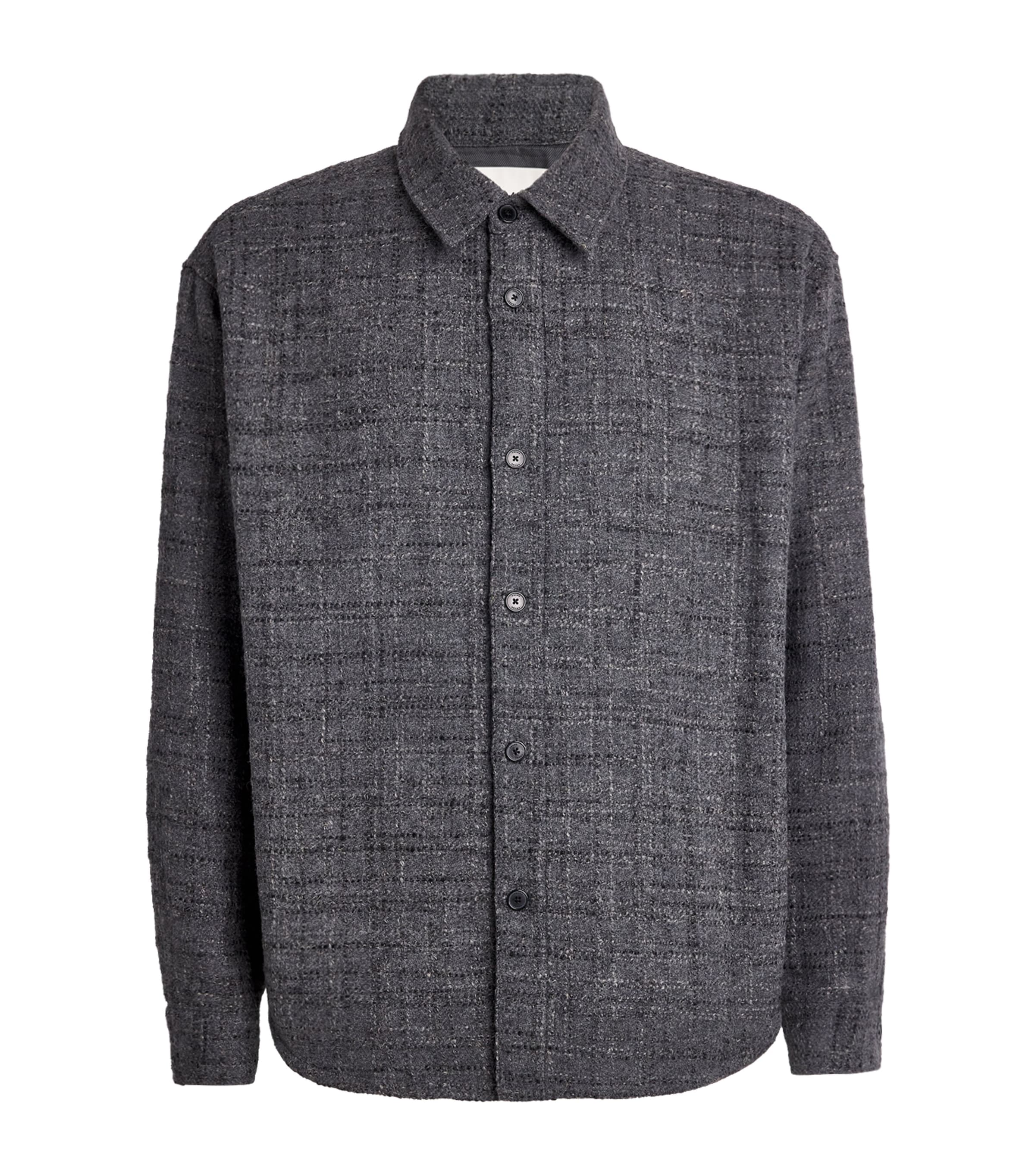 Wool-Blend Tweed Overshirt GRYM Image 1
