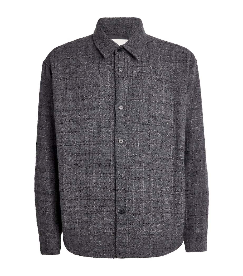 Wool-Blend Tweed Overshirt GRYM Image 1