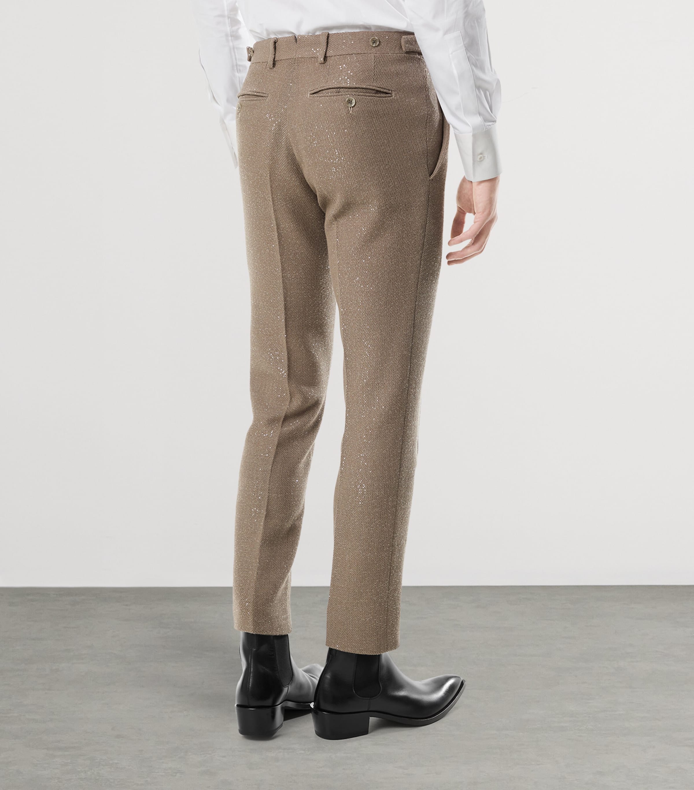 Virgin Wool-Blend Dyllan Trousers JBQ Image 5