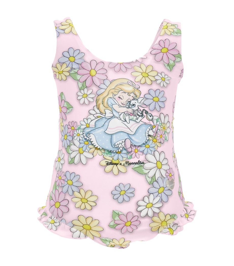 x Disney Alice Swimsuit (3-36 Months) ROSA FAIRYTALE Image 1
