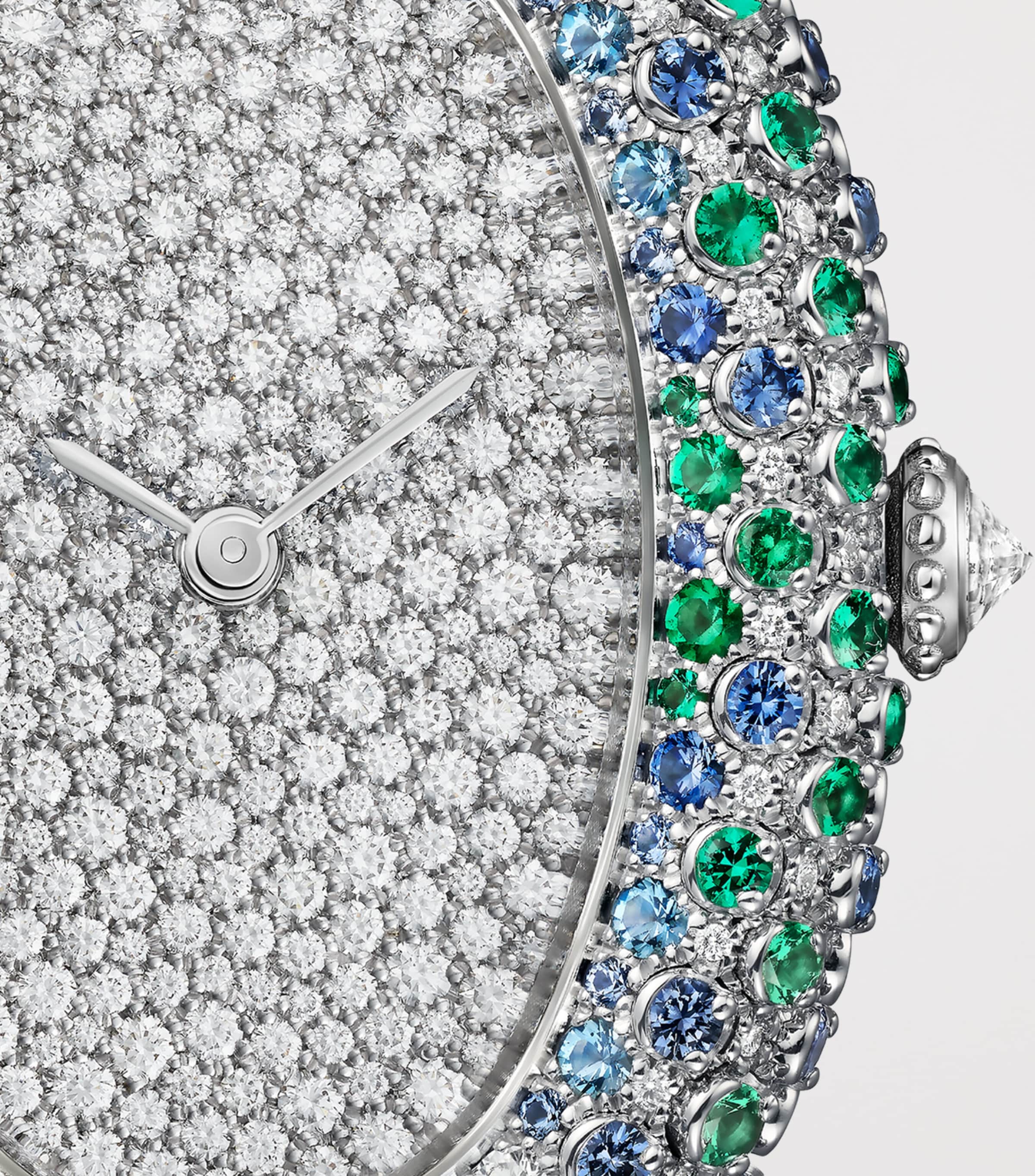 White Gold and Diamond Baignoire Watch 26mm WHITE GOLD Image 3